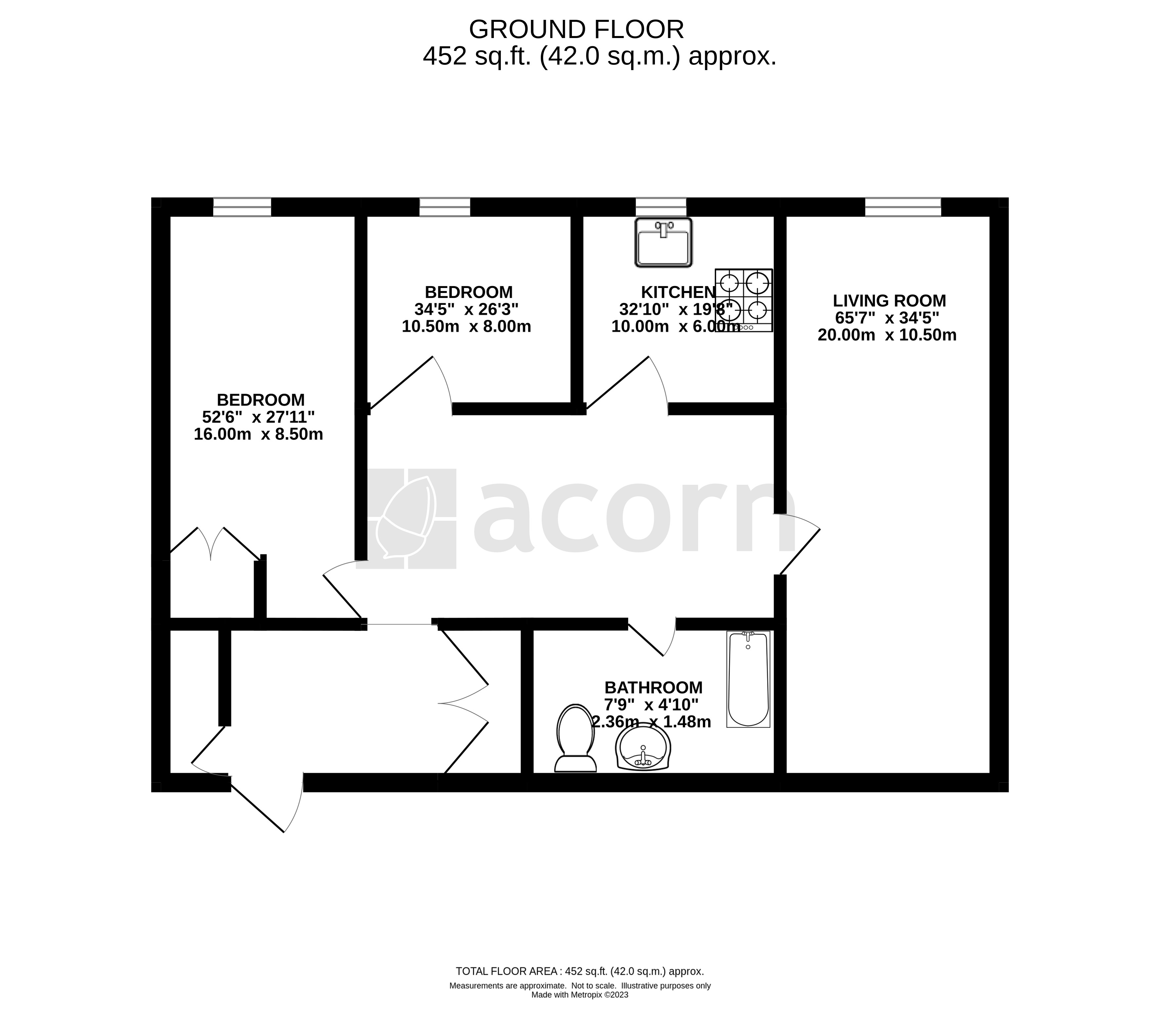 Flat 17, Court Lodge, 23, Erith Road, Belvedere floorplan