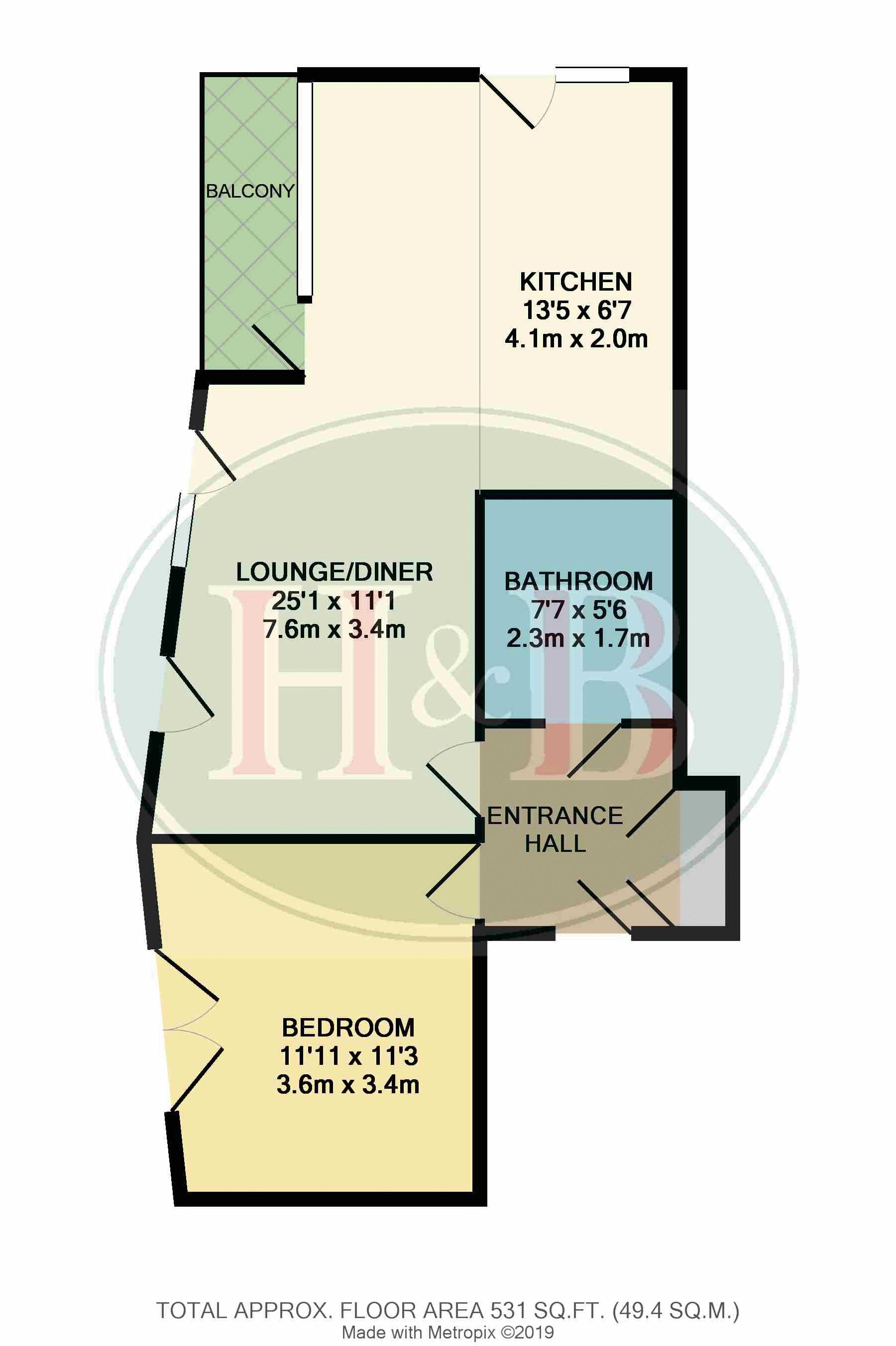 1 Bedrooms Flat for sale in Braggowens Ley, Newhall, Harlow CM17