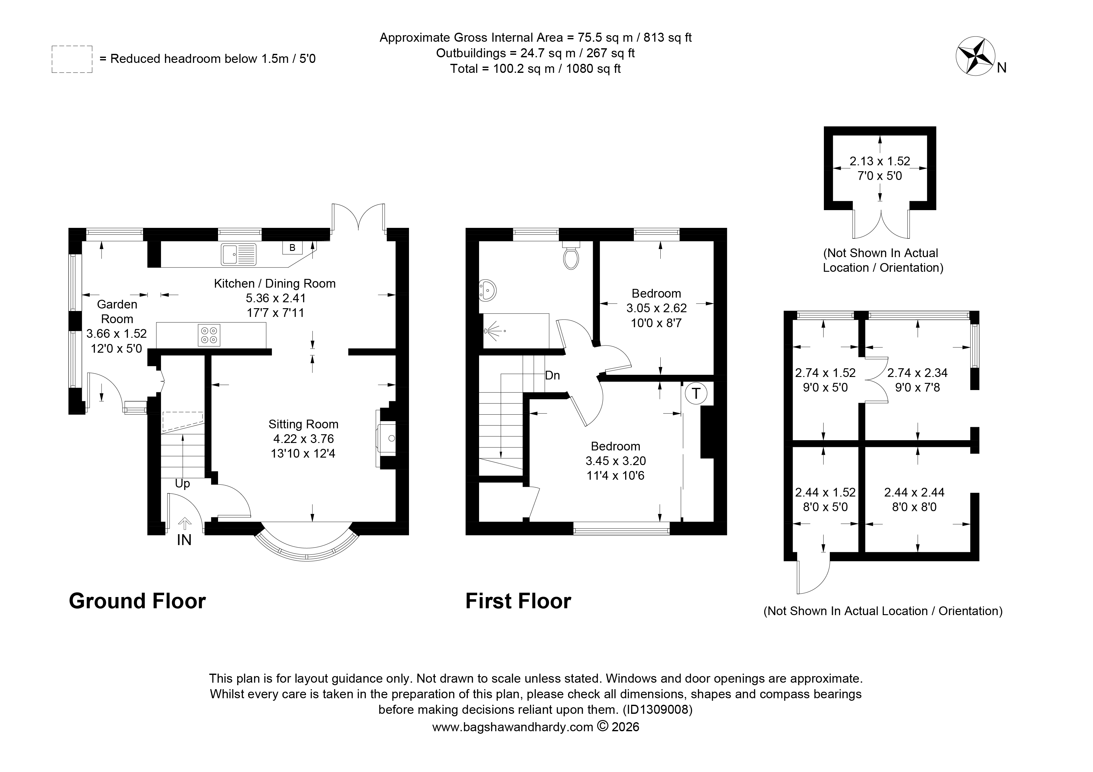 Toll Gate Cottage, Crockham Hill floorplan