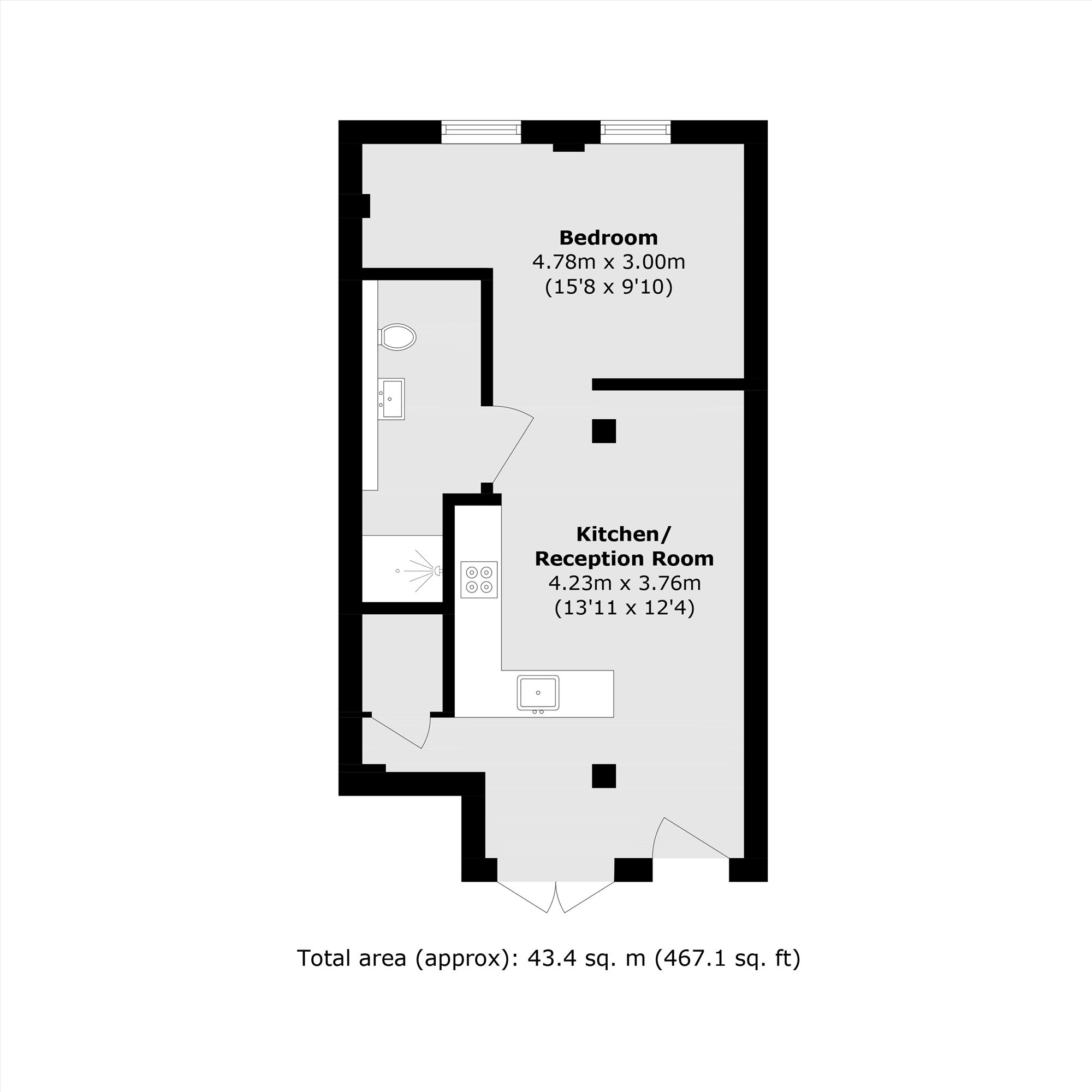 7 Midland Court, 81-83, Sidcup High Street, Sidcup floorplan