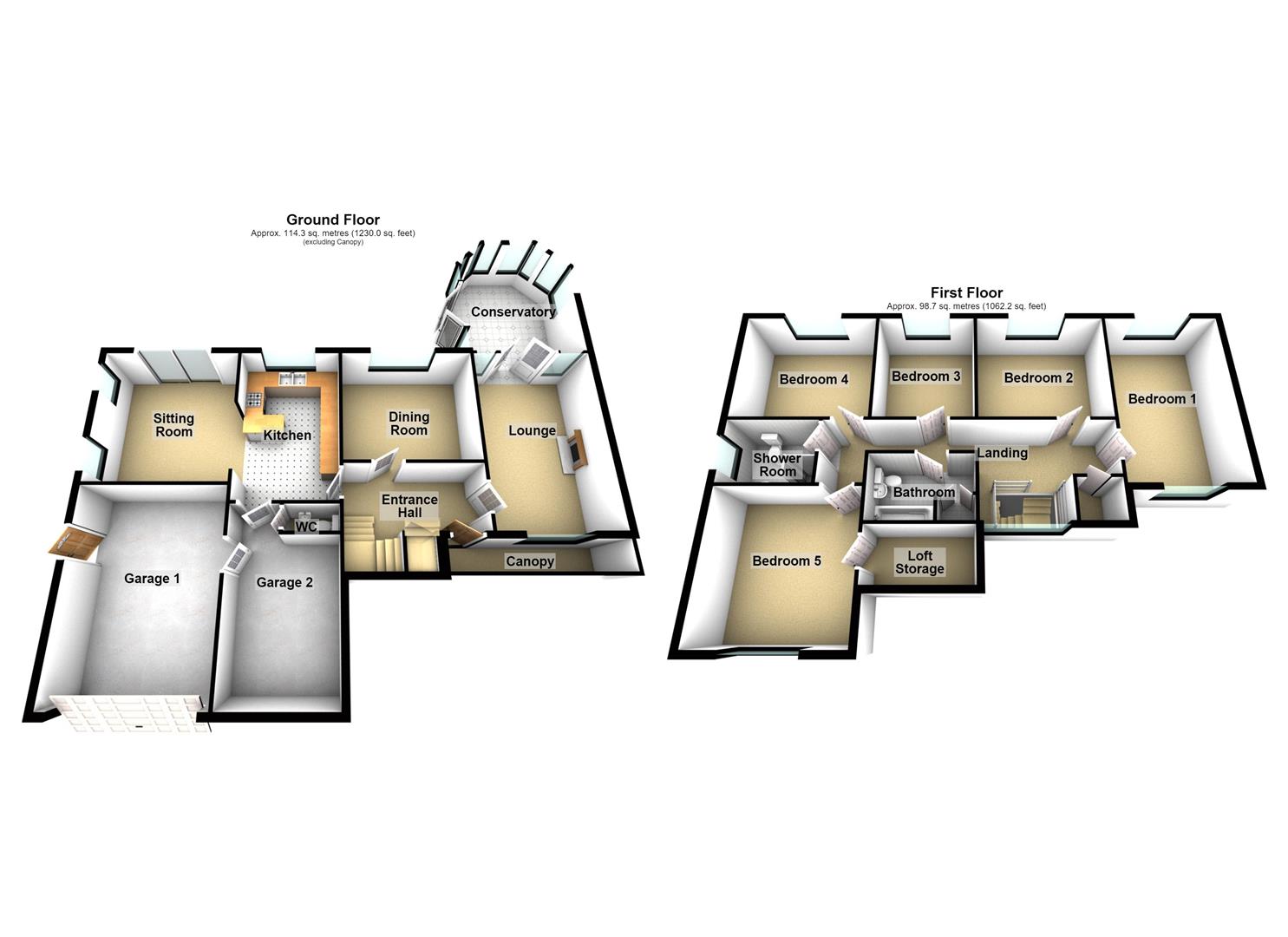 45, Acton Gate, Wrexham floorplan