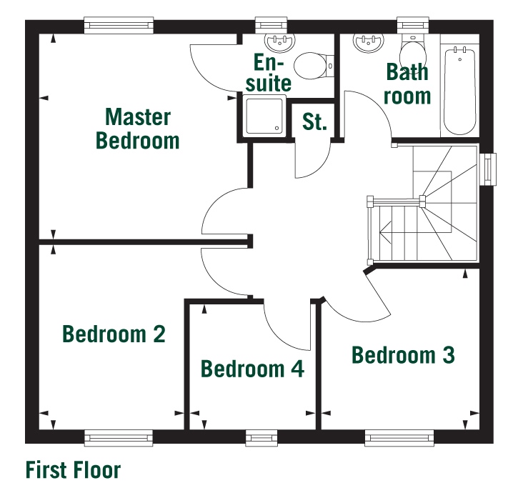 4 bedroom detached house for sale in "The Chedworth " at Hull