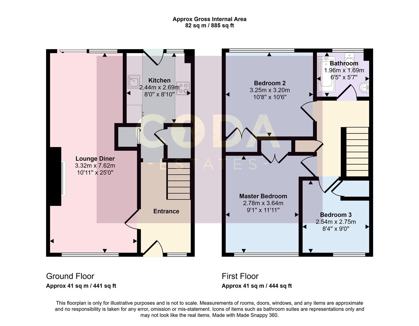 9, Elmwood Gardens, Lenzie Kirkintilloch Glasgow floorplan
