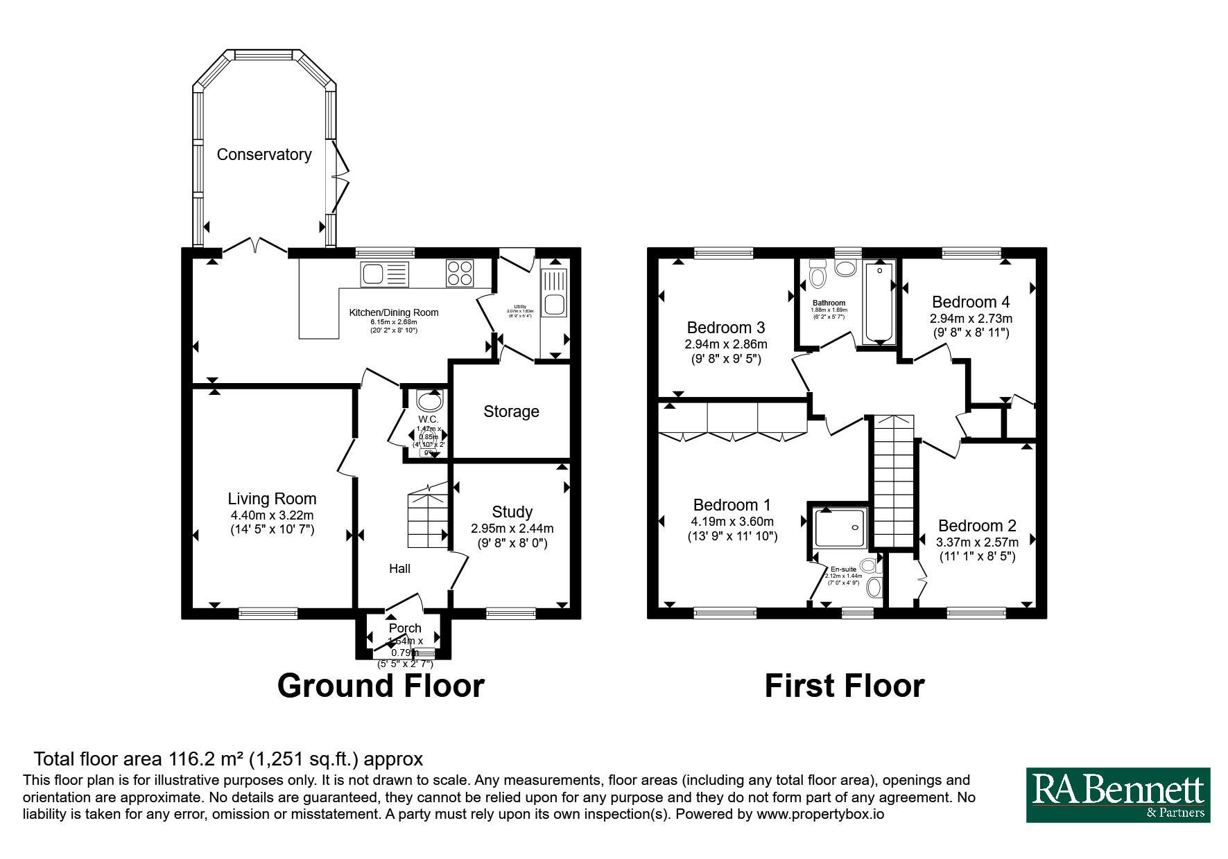 7, Leylands Way, Warwick floorplan