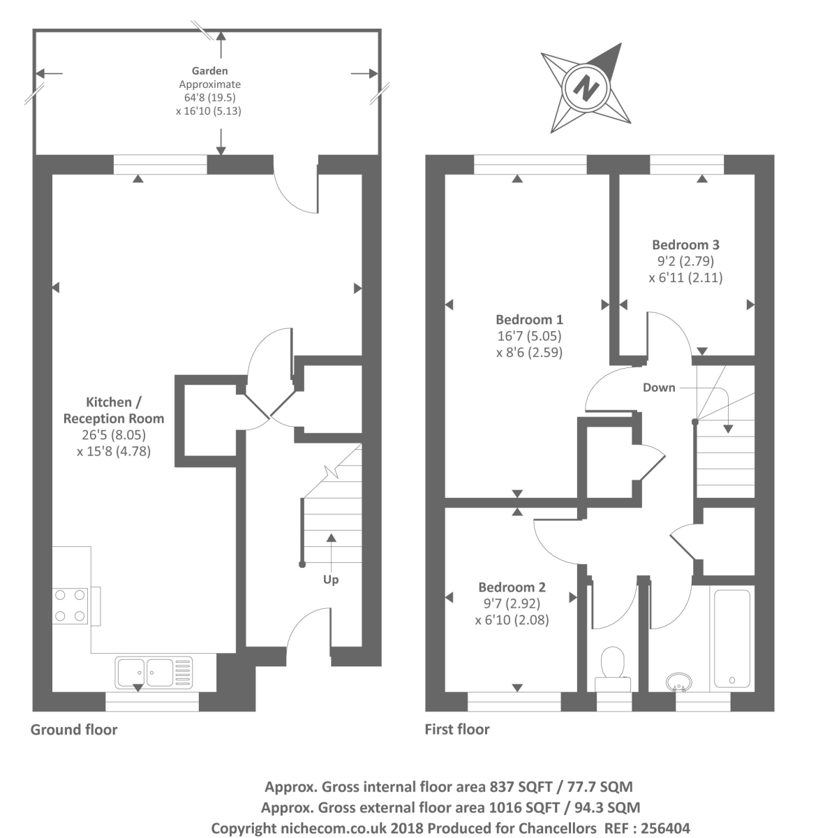 3 Bedrooms Terraced house to rent in Chenduit Way, Stanmore HA7