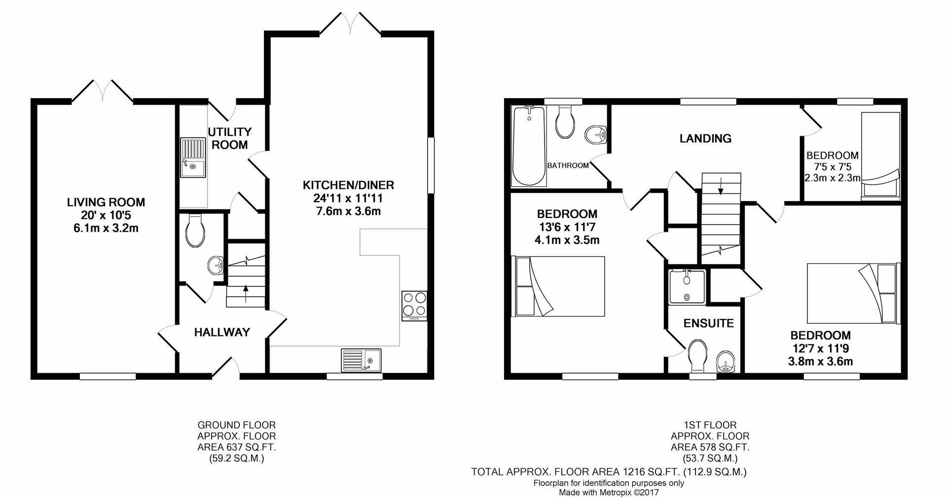 3 bed detached house for sale in Kingsdown Road, Upper 