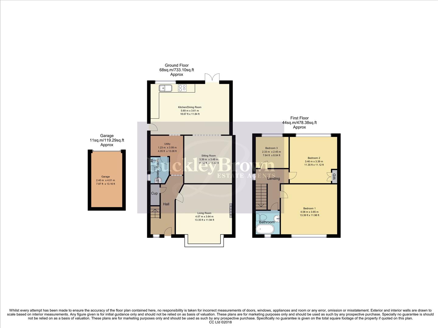 6, Marnham Road, Newark floorplan