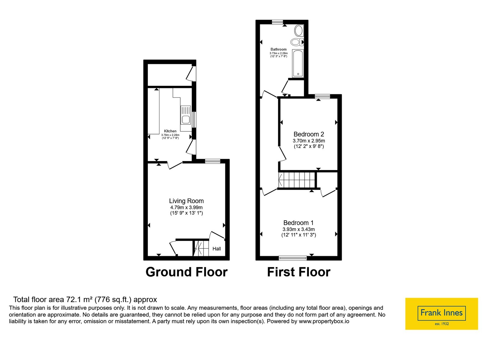 25, Hardwick Street, Alfreton floorplan