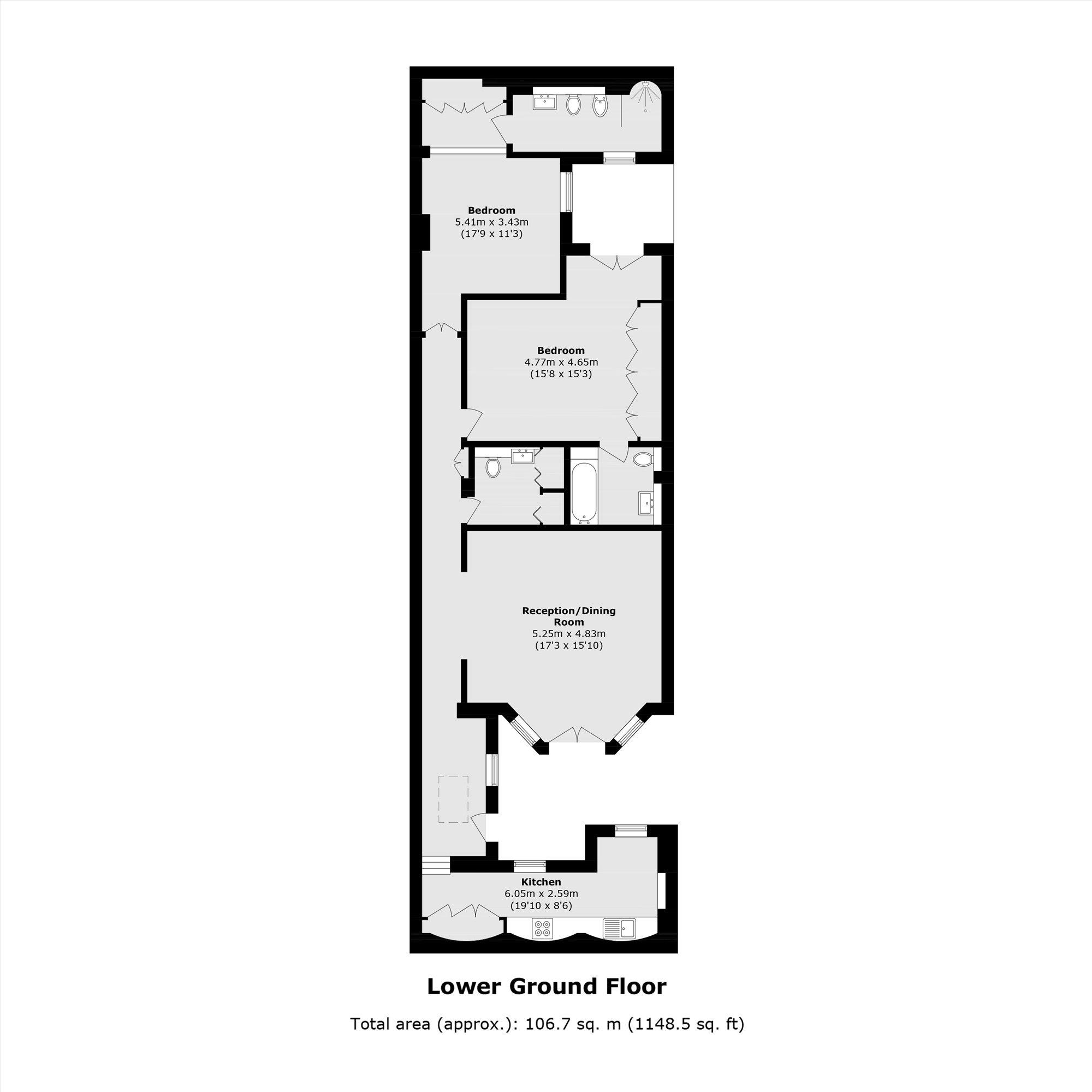 62C, Elm Park Gardens, London floorplan
