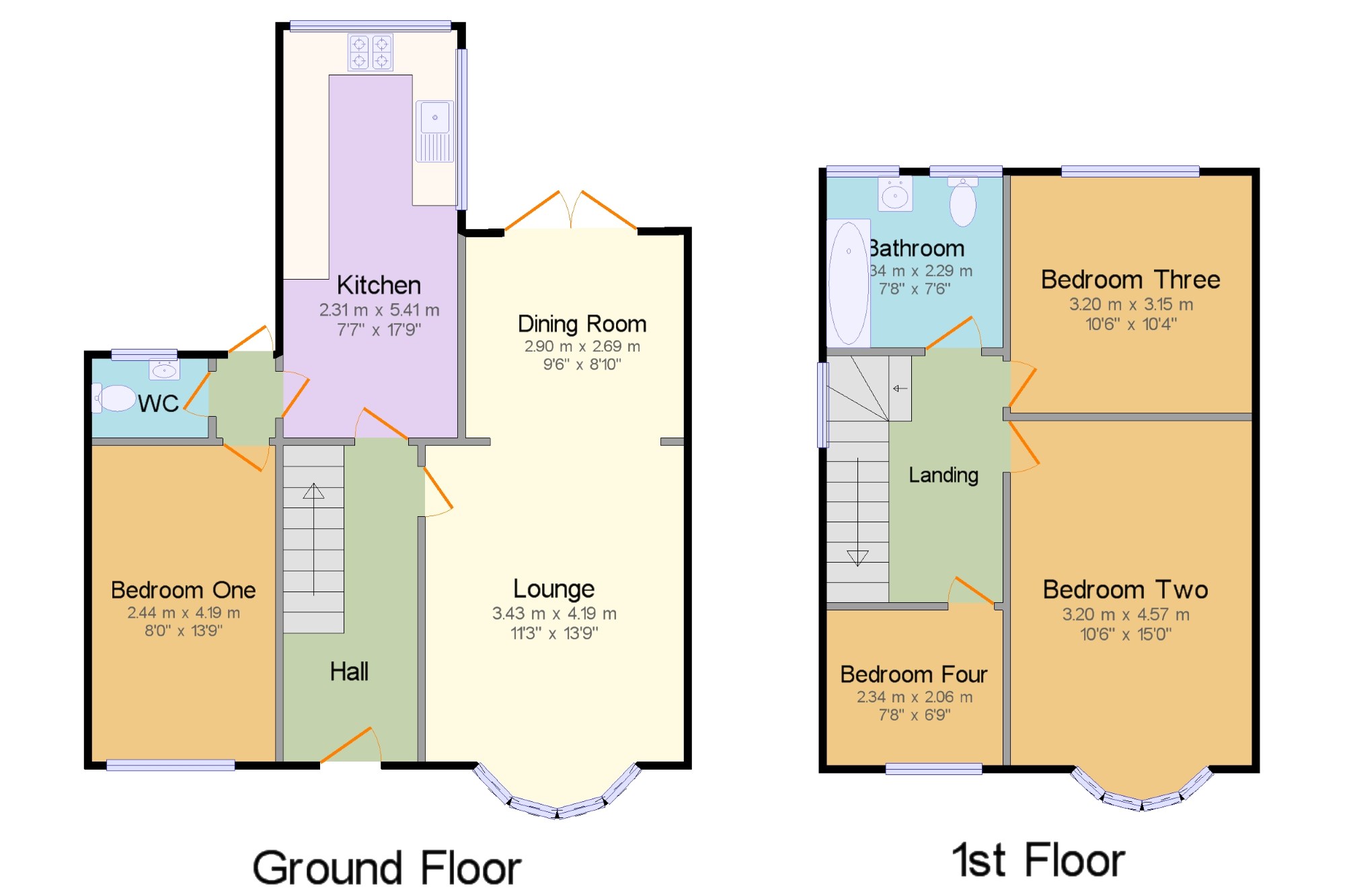 4 Bedrooms Semi-detached house for sale in Westover Road, Padgate, Warrington, Cheshire WA1