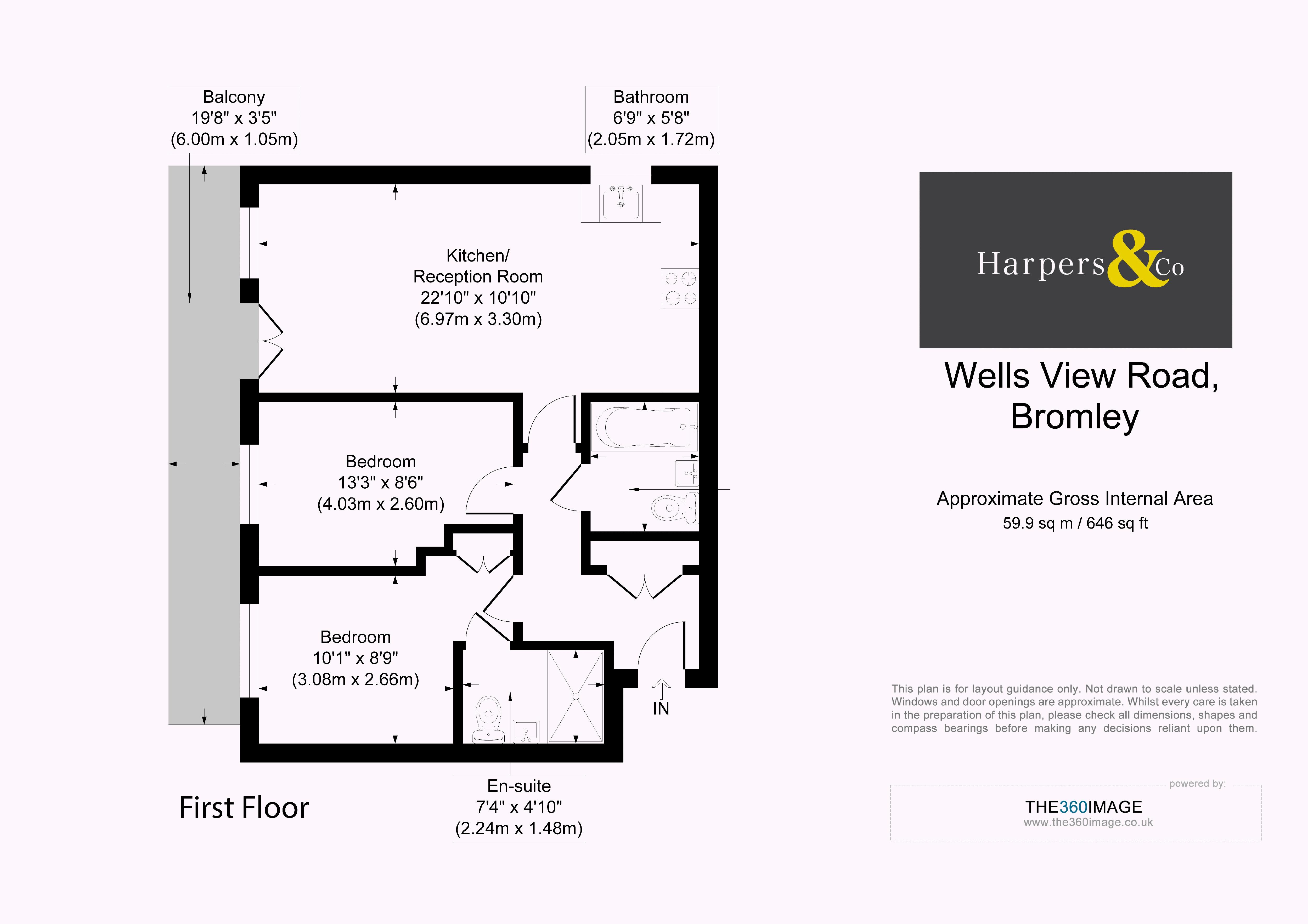 1 Wells View Drive, Bromley floorplan