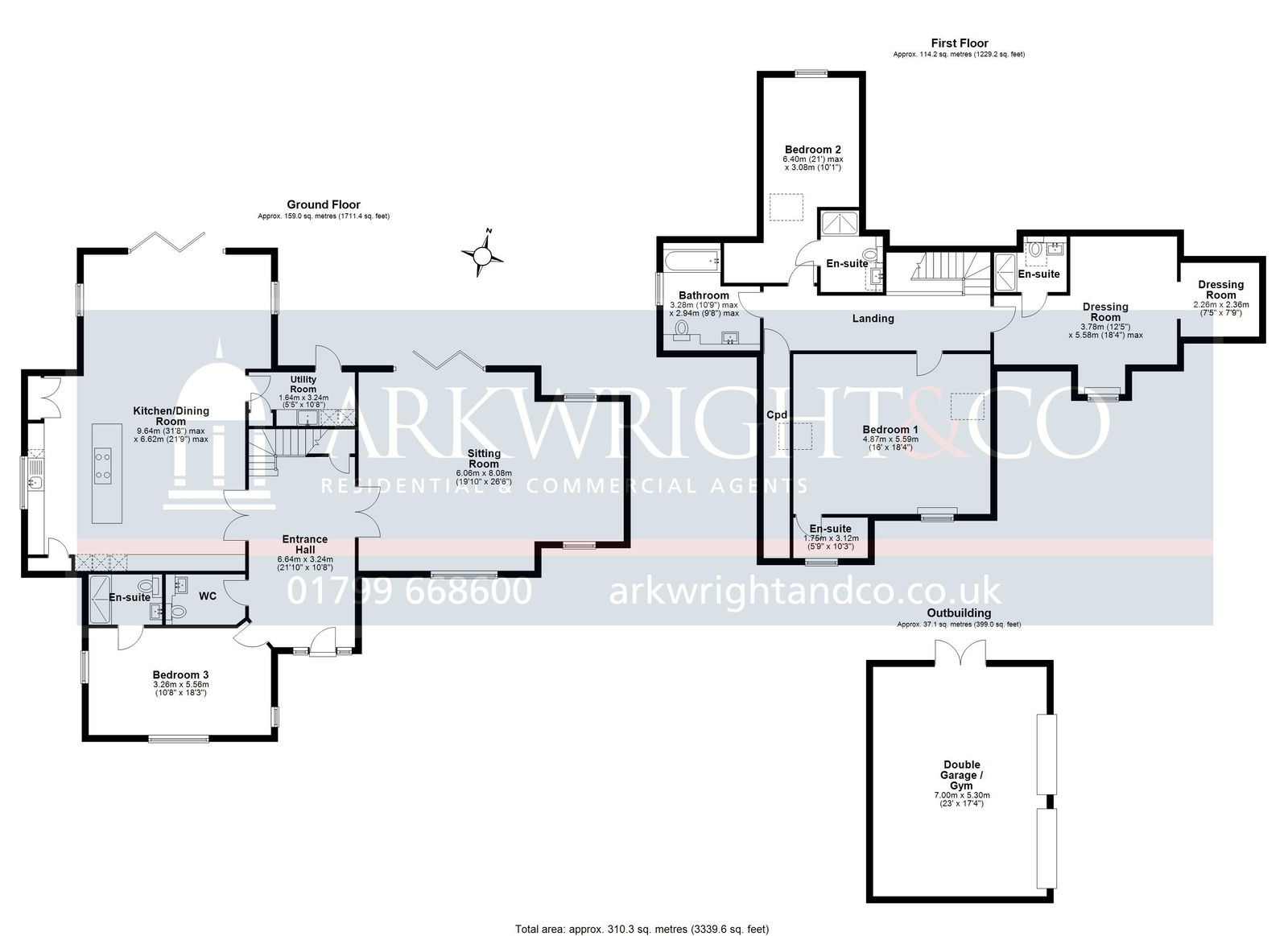 Oaklands, Saffron Walden floorplan
