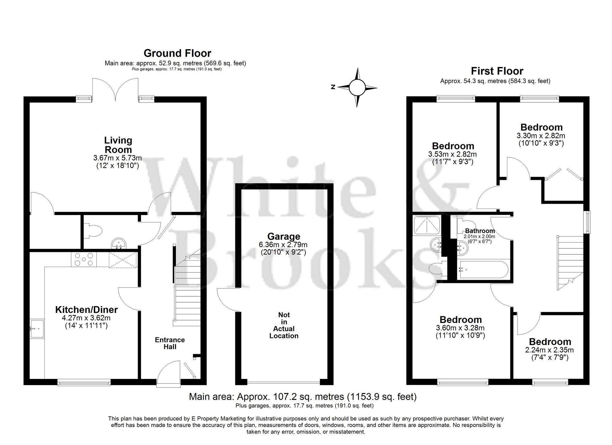 2 Siskins Grove, Chichester floorplan