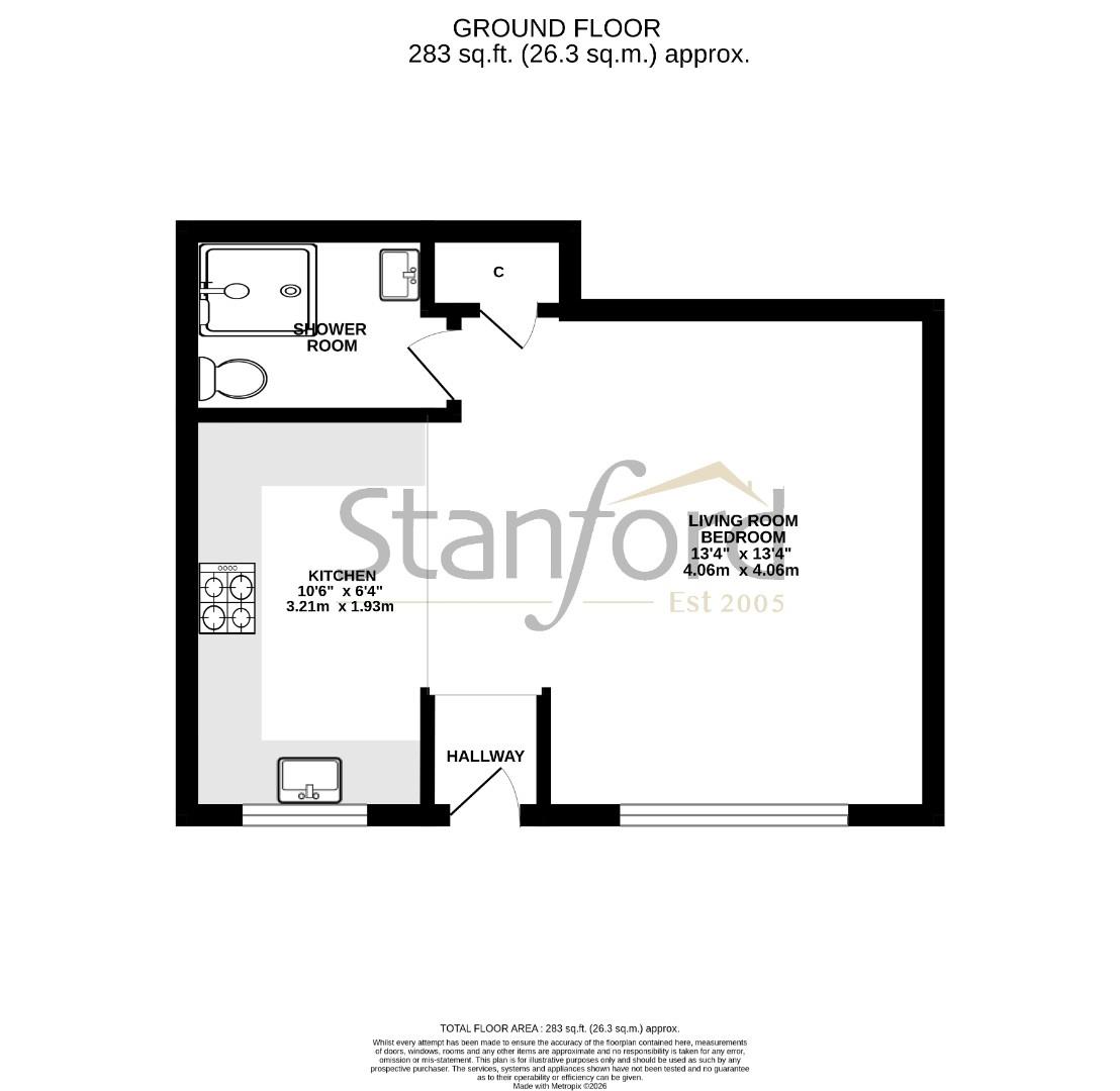33, Bracklesham Close, Southampton floorplan