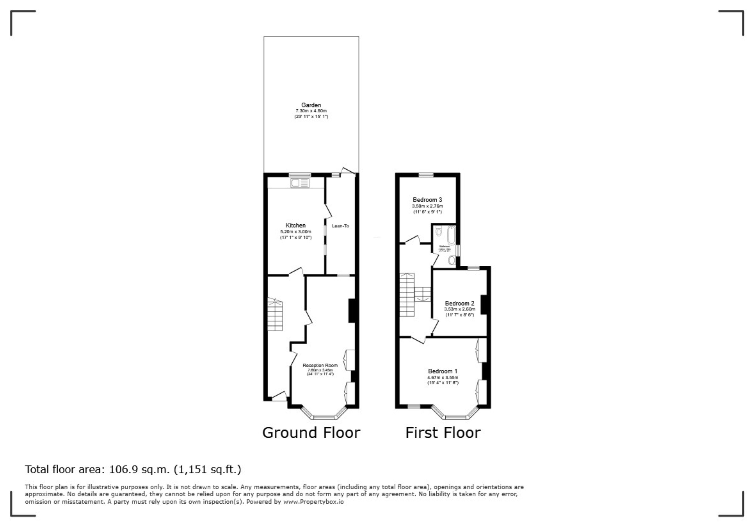 31, Winchelsea Road, London floorplan