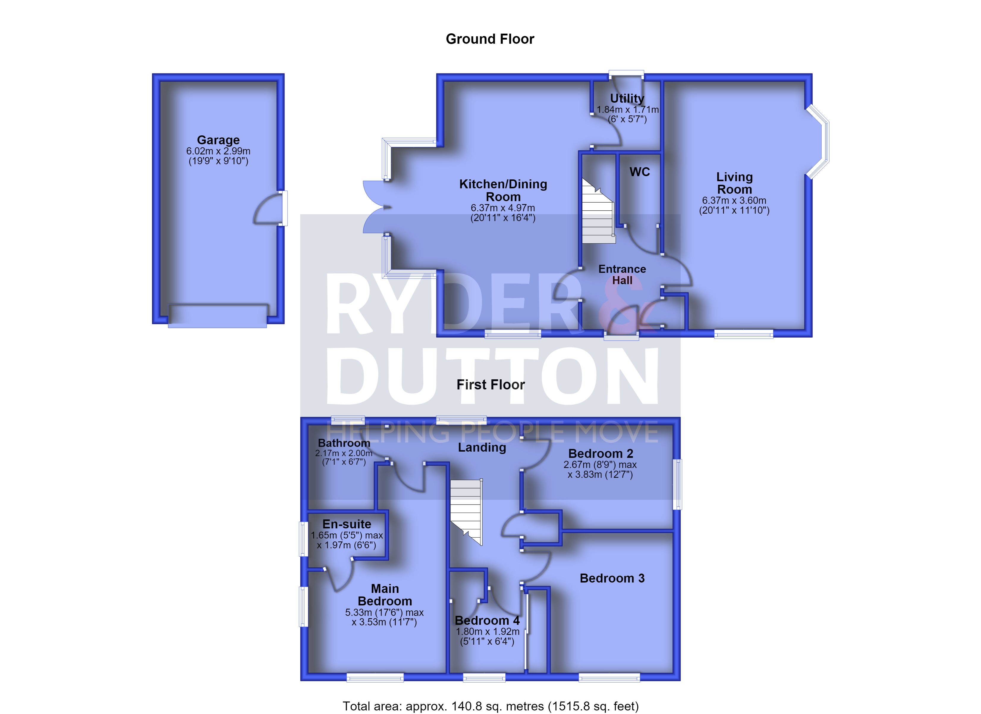 93, Fountain Head Road, West Yorkshire floorplan