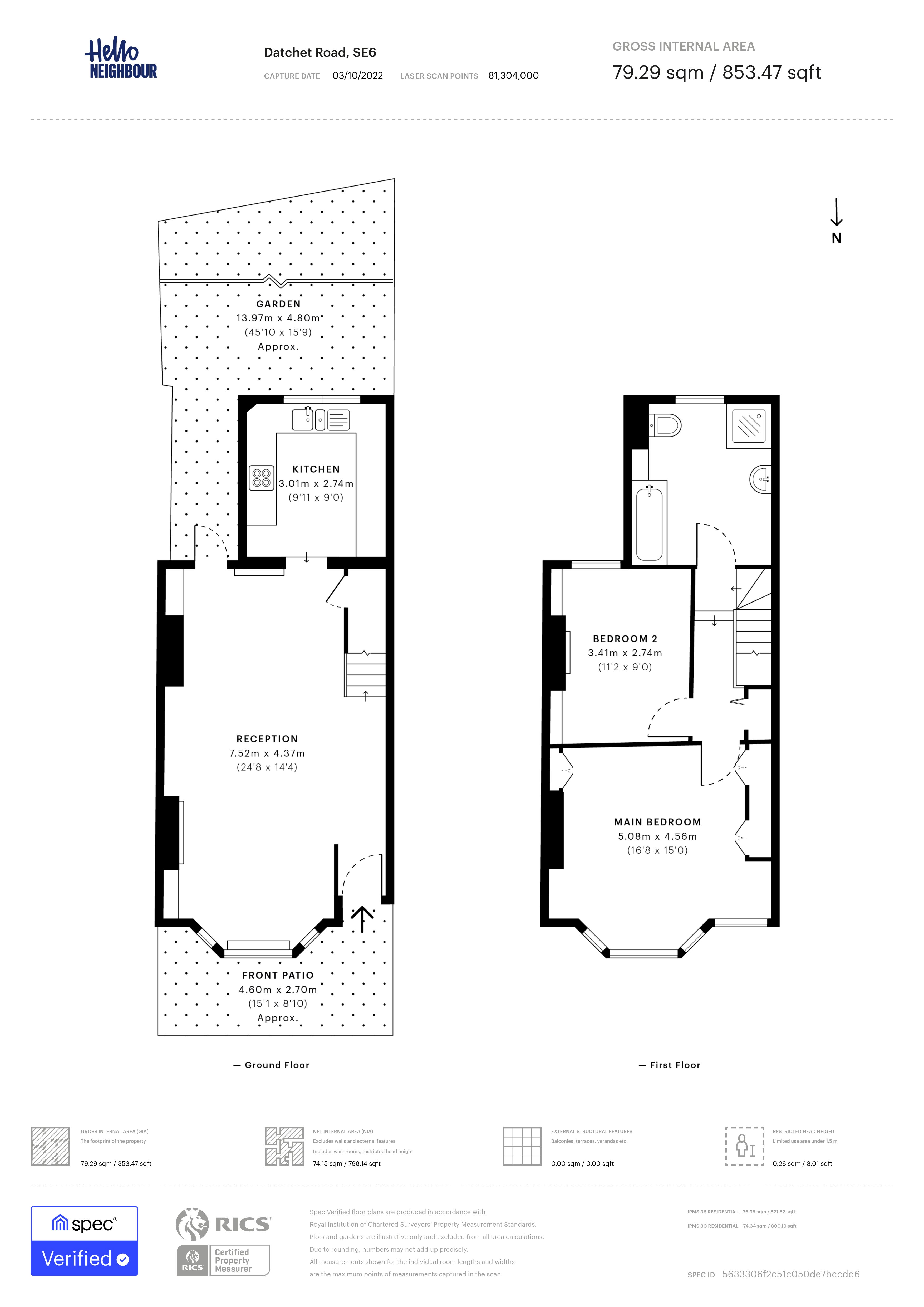 Datchet Road, London SE6, 2 bedroom terraced house to rent 62585340