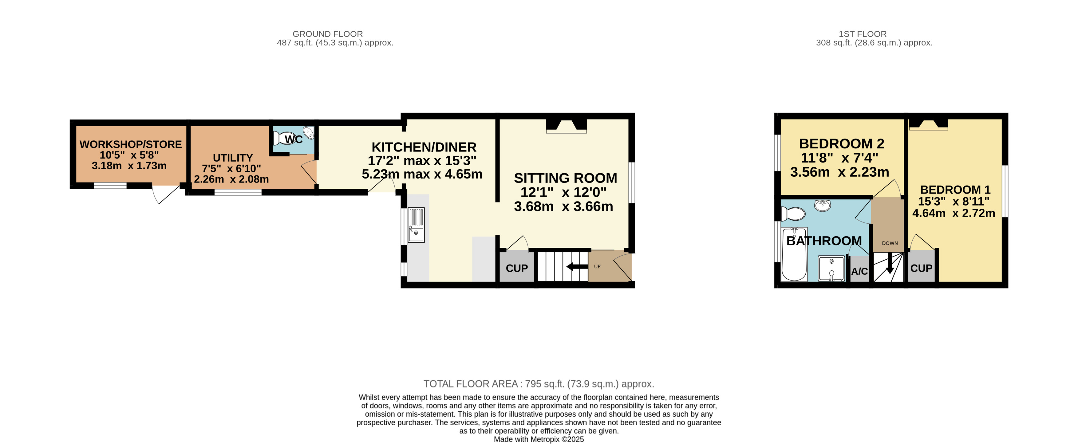 4, Meadow Terrace, Minehead floorplan