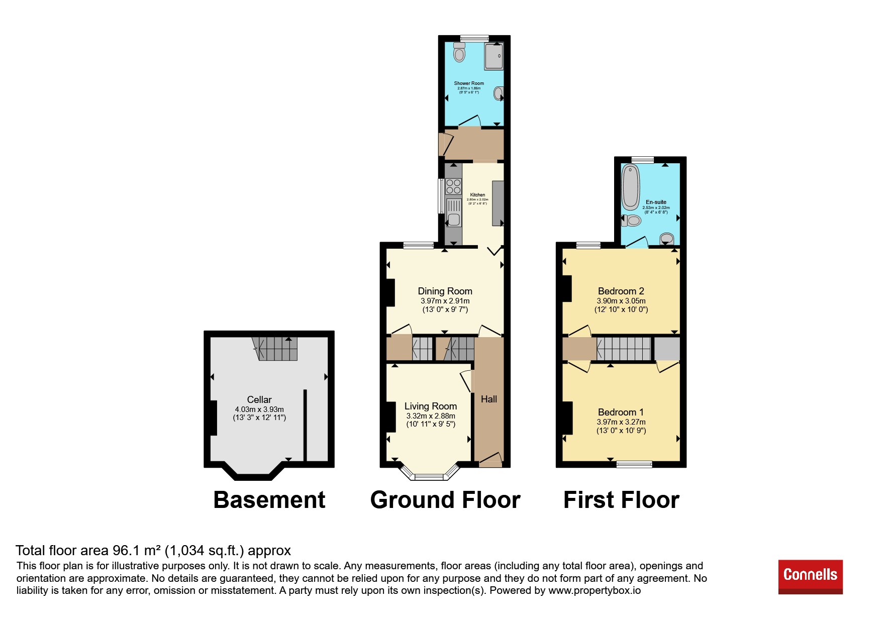 9, Lyttleton Street, Worcester floorplan