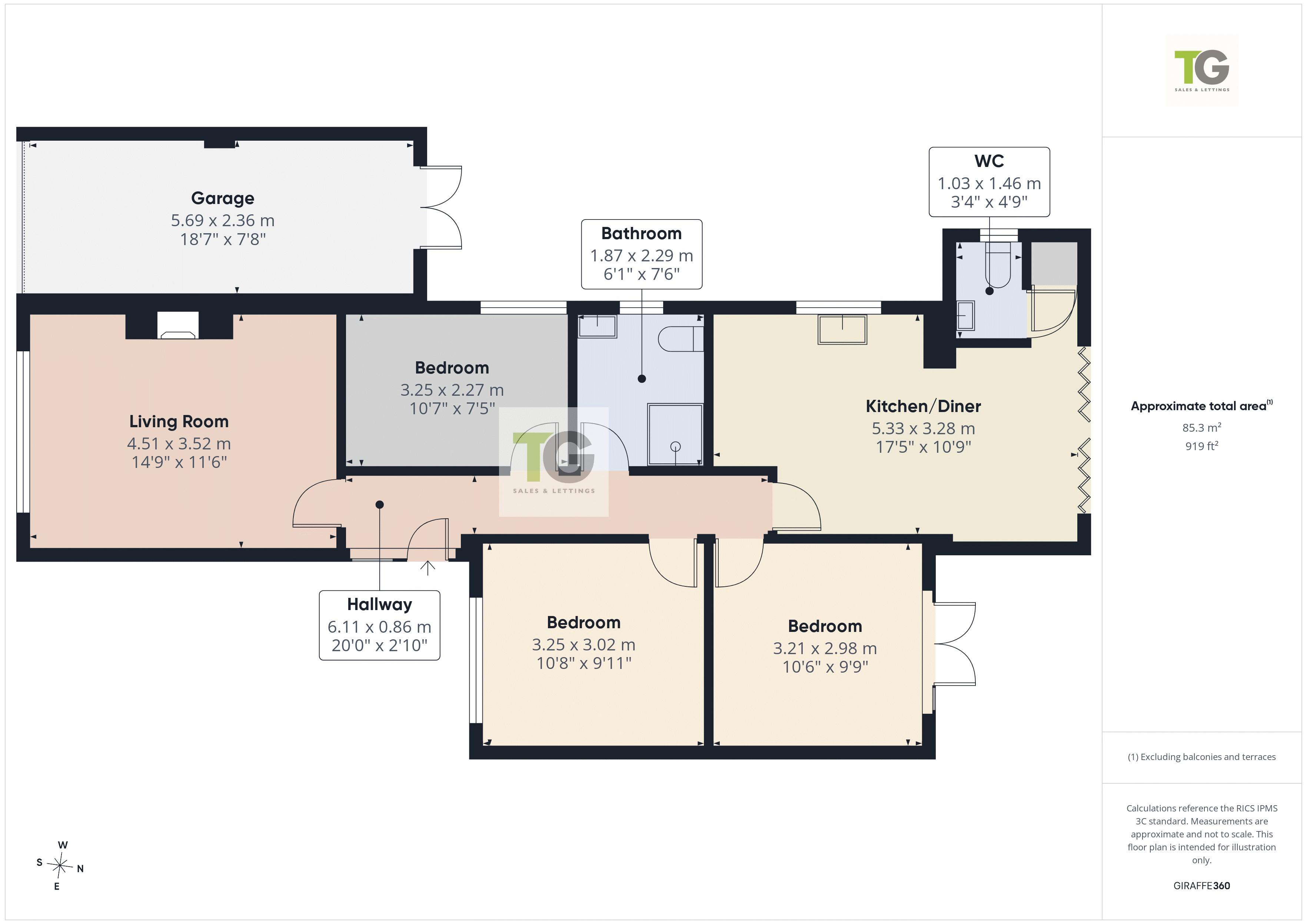 42, Cavendish Avenue, Gloucester floorplan