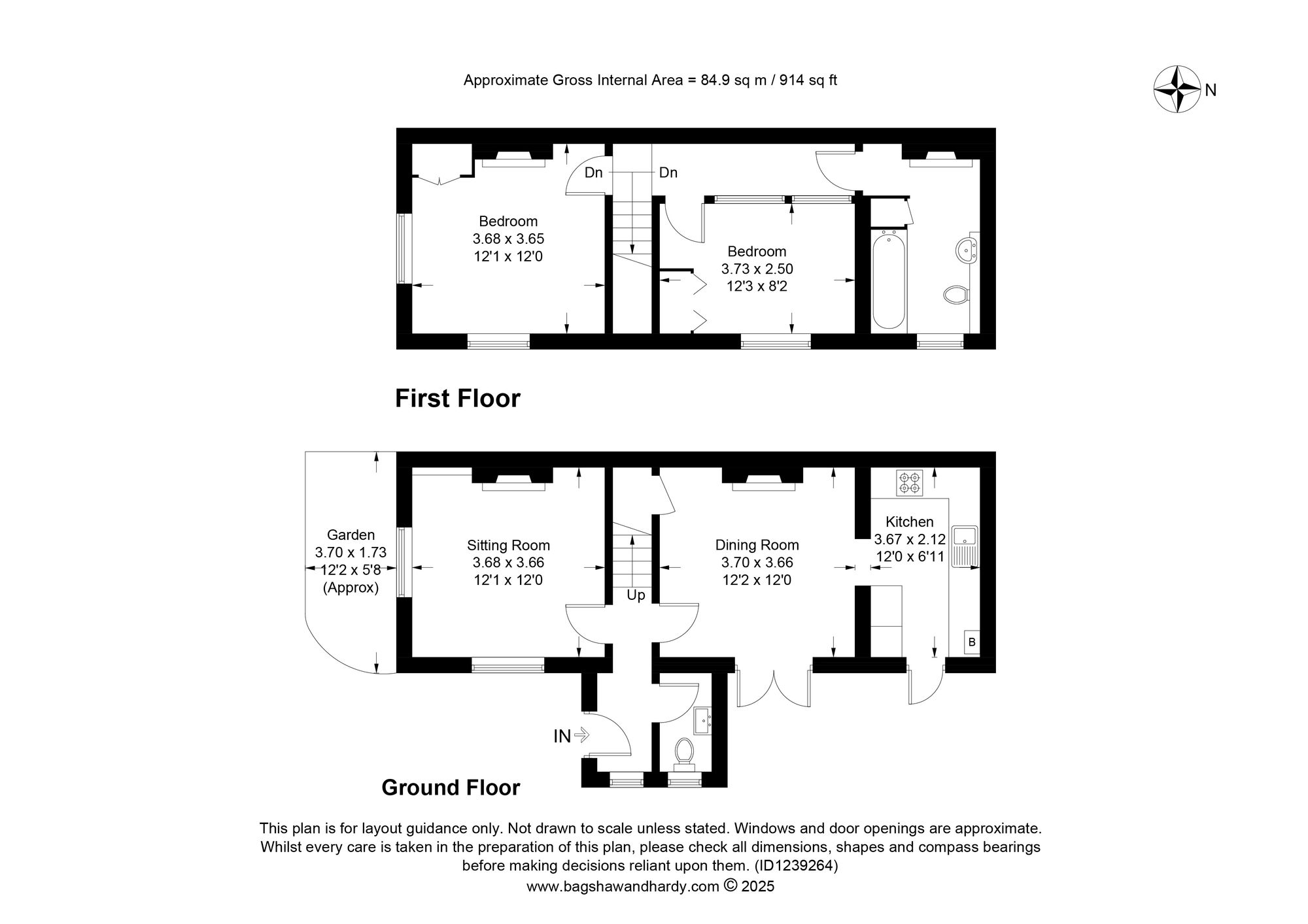 7 Culverden Square, Tunbridge Wells floorplan