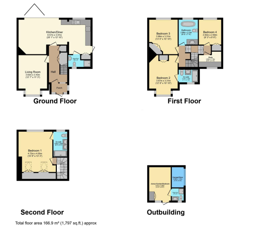 32, Kingsmead Avenue, Surbiton floorplan