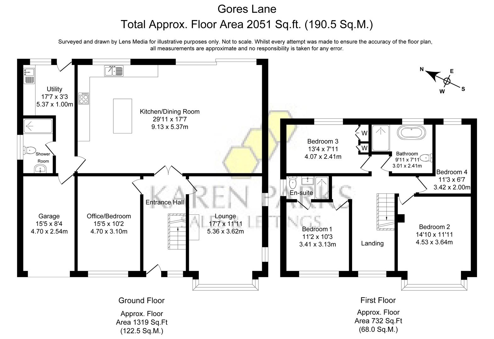 70, Gores Lane, Liverpool floorplan