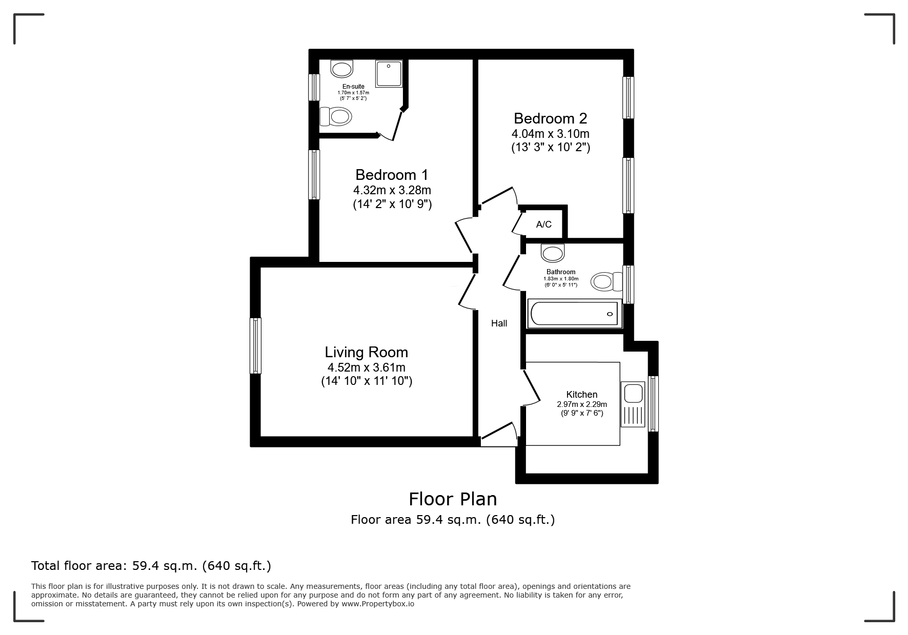 2E,, Banyard Close, Gloucestershire floorplan