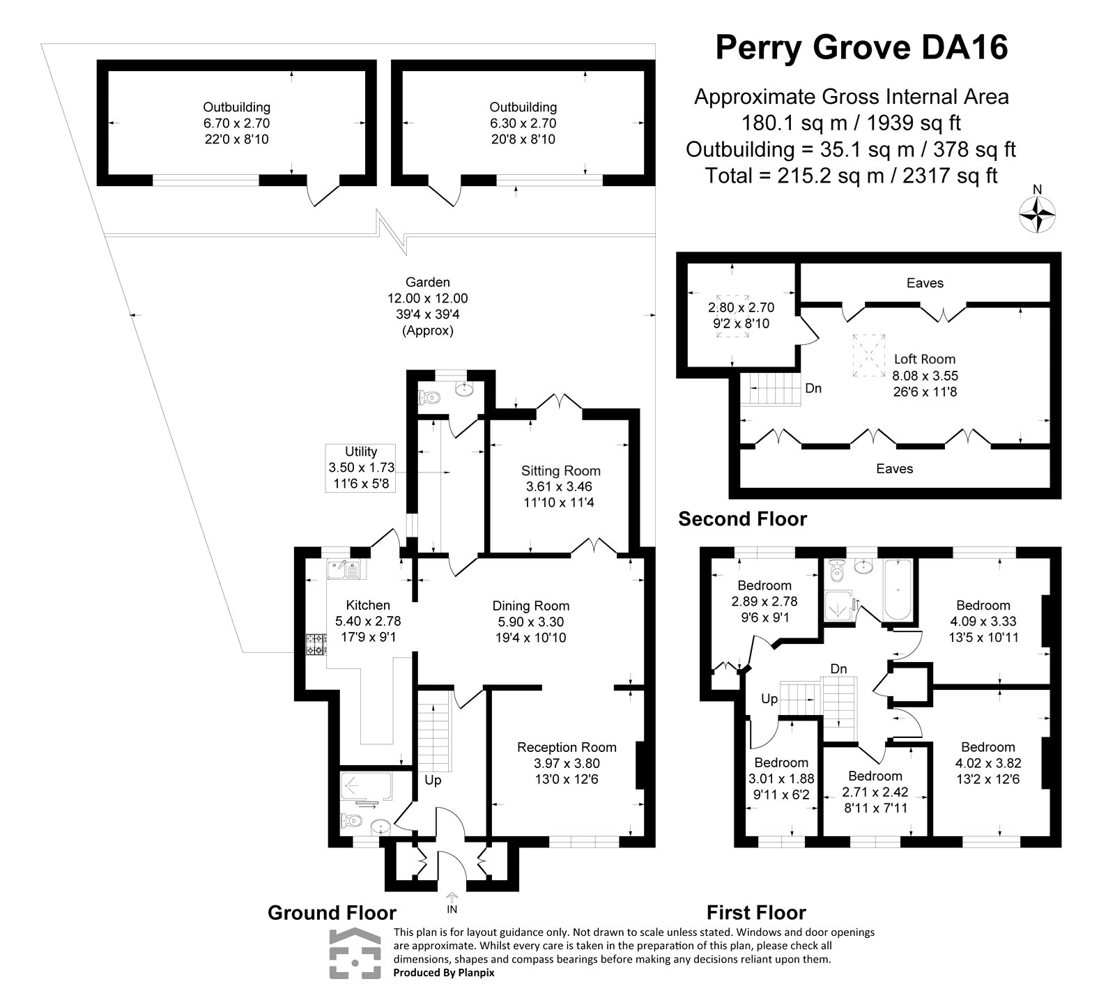 22, Perry Grove, Kent floorplan