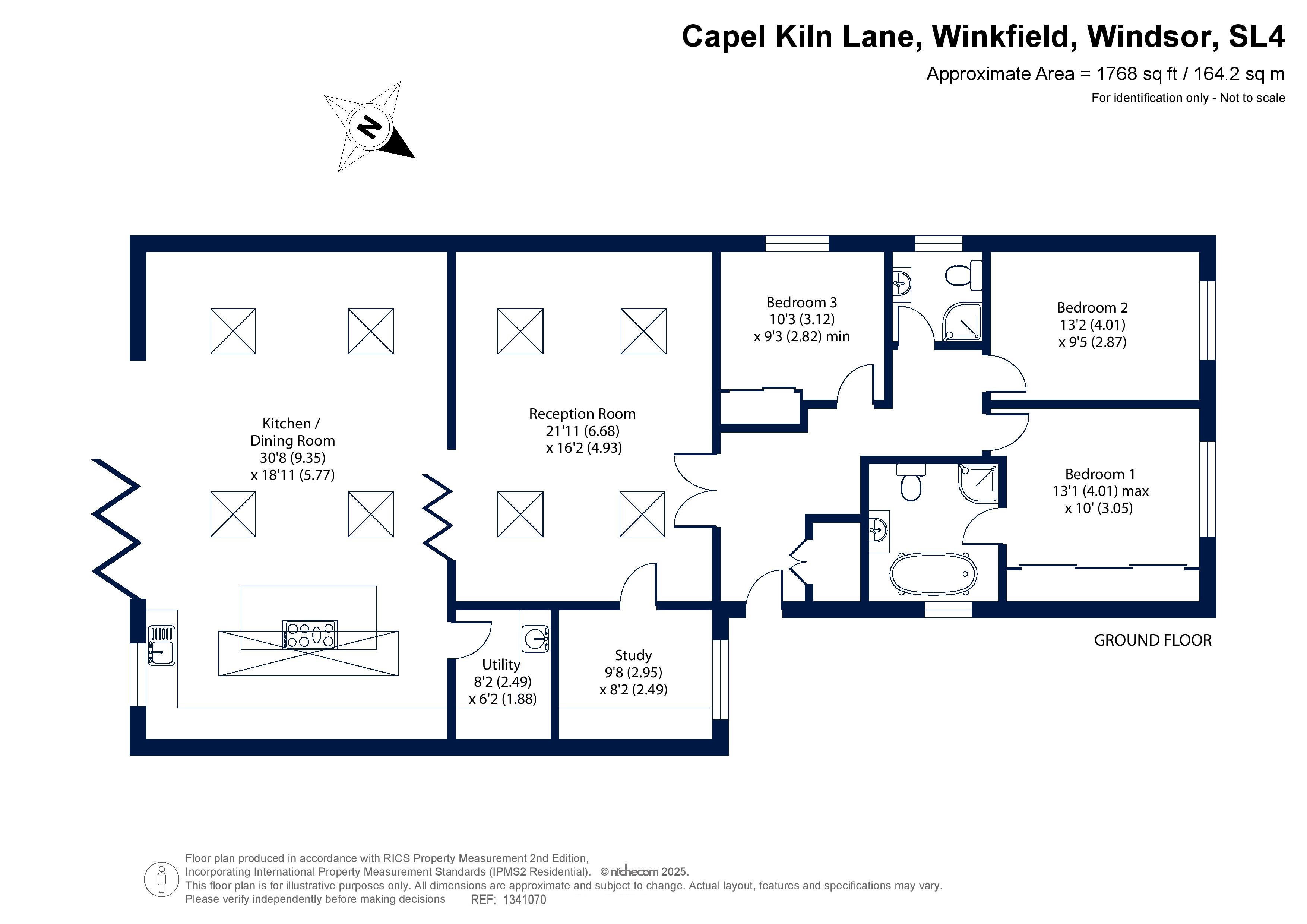 Capel,, Kiln Lane, Windsor floorplan