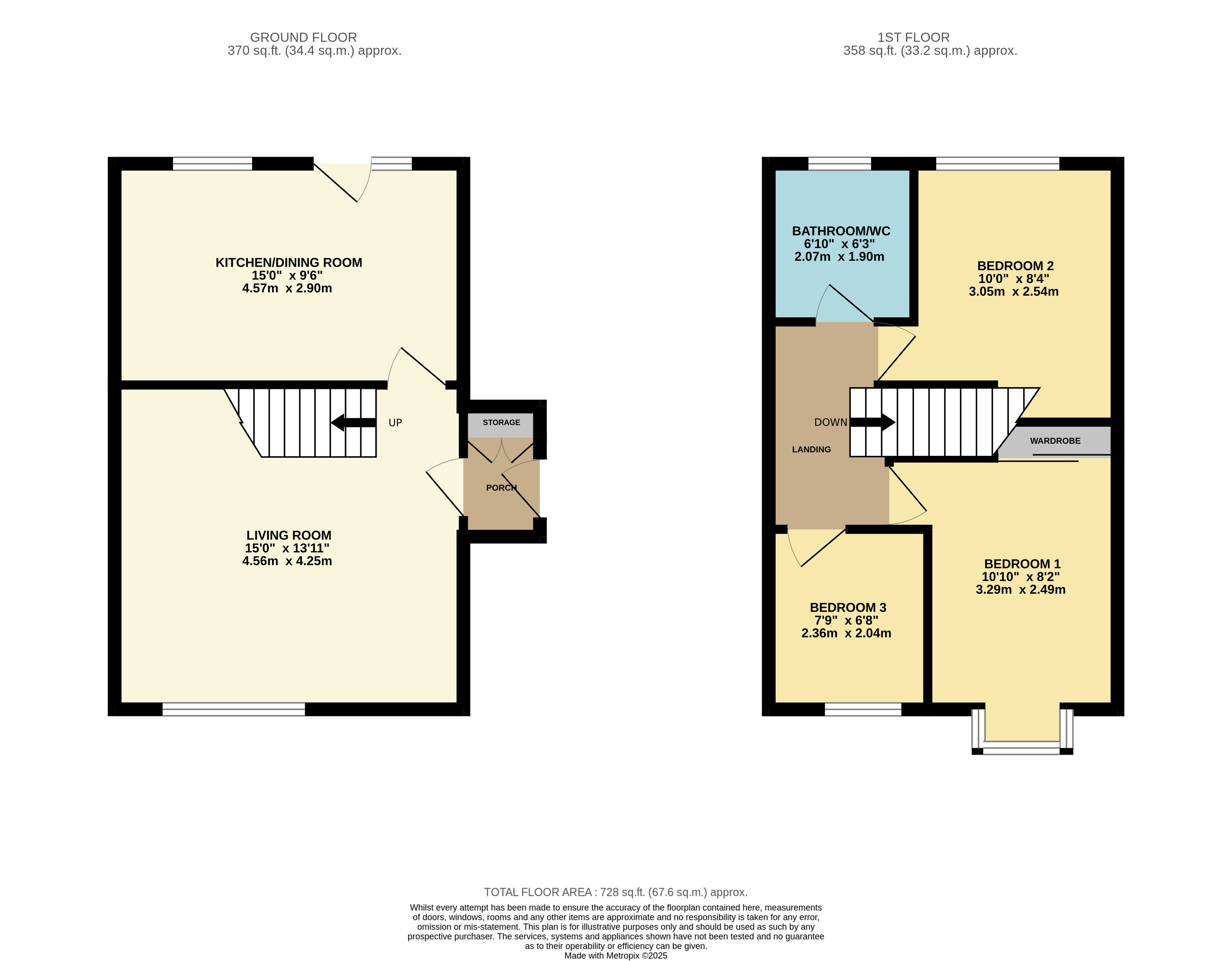 2, Sywell Close, Alfreton floorplan