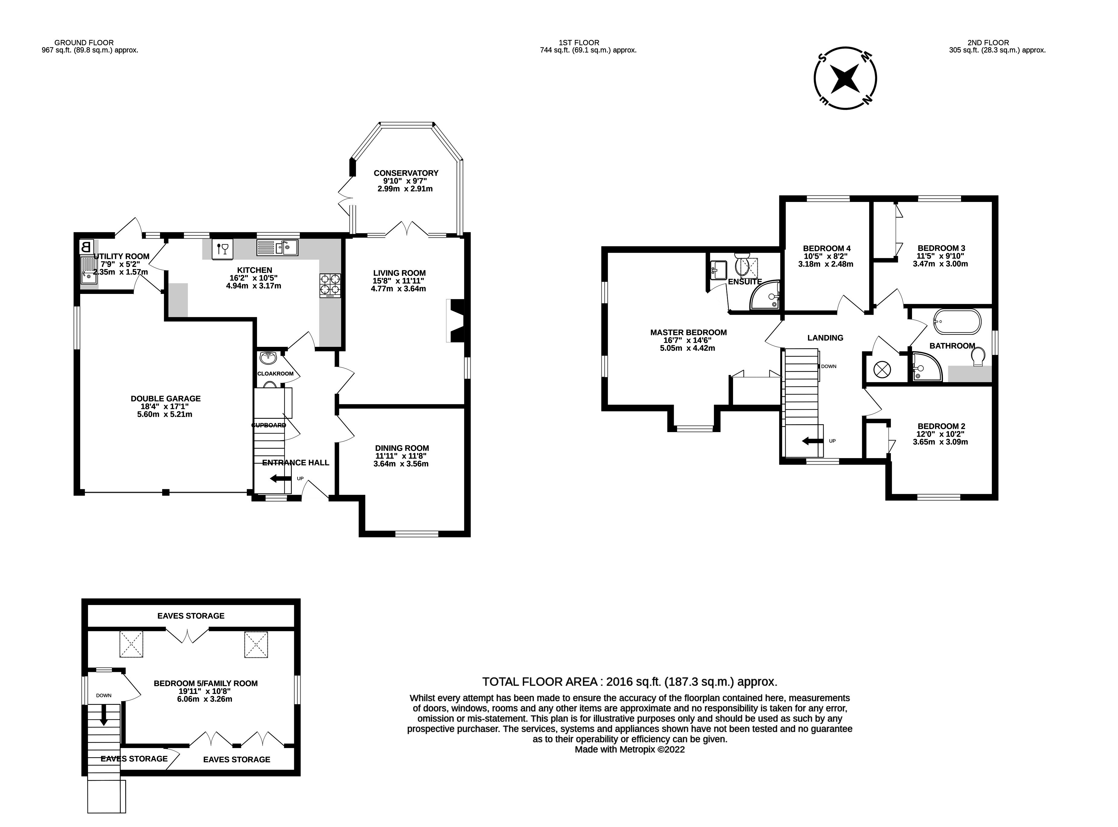 3, Kingswood Rise, Alton floorplan