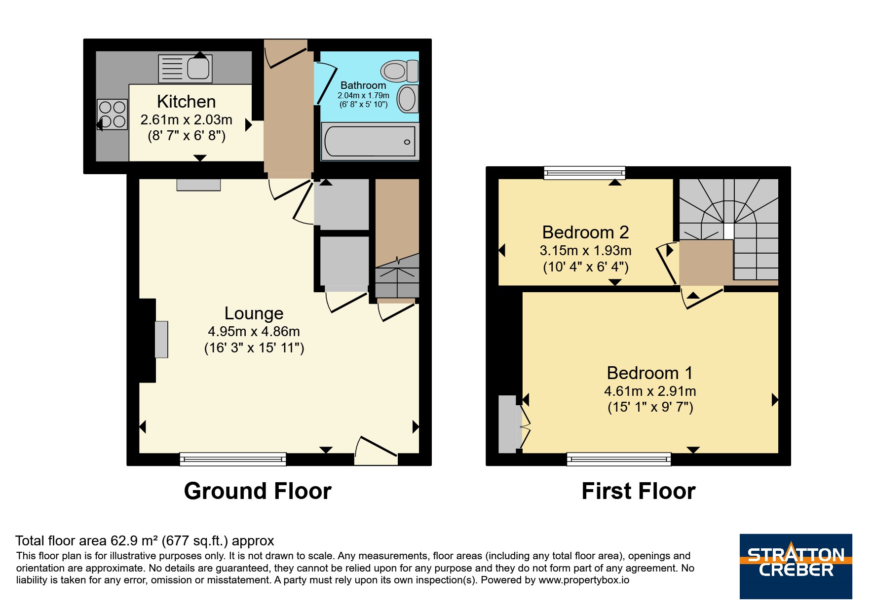 3 Minefield Cottages,, Menheniot, Cornwall floorplan