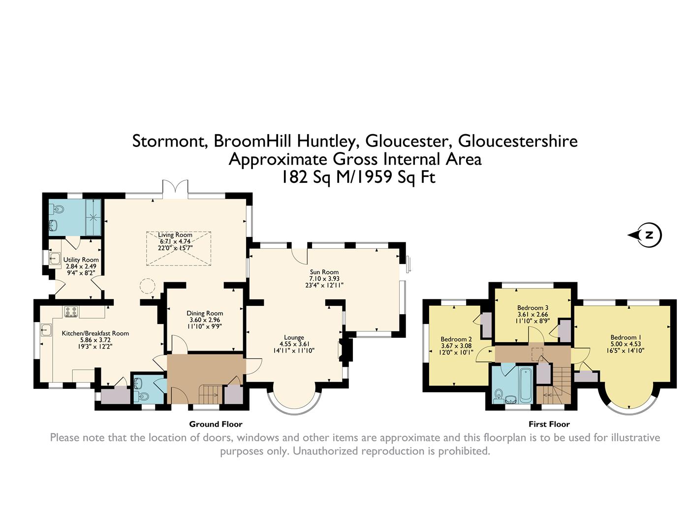Stormont, Broom Hill, Huntley floorplan
