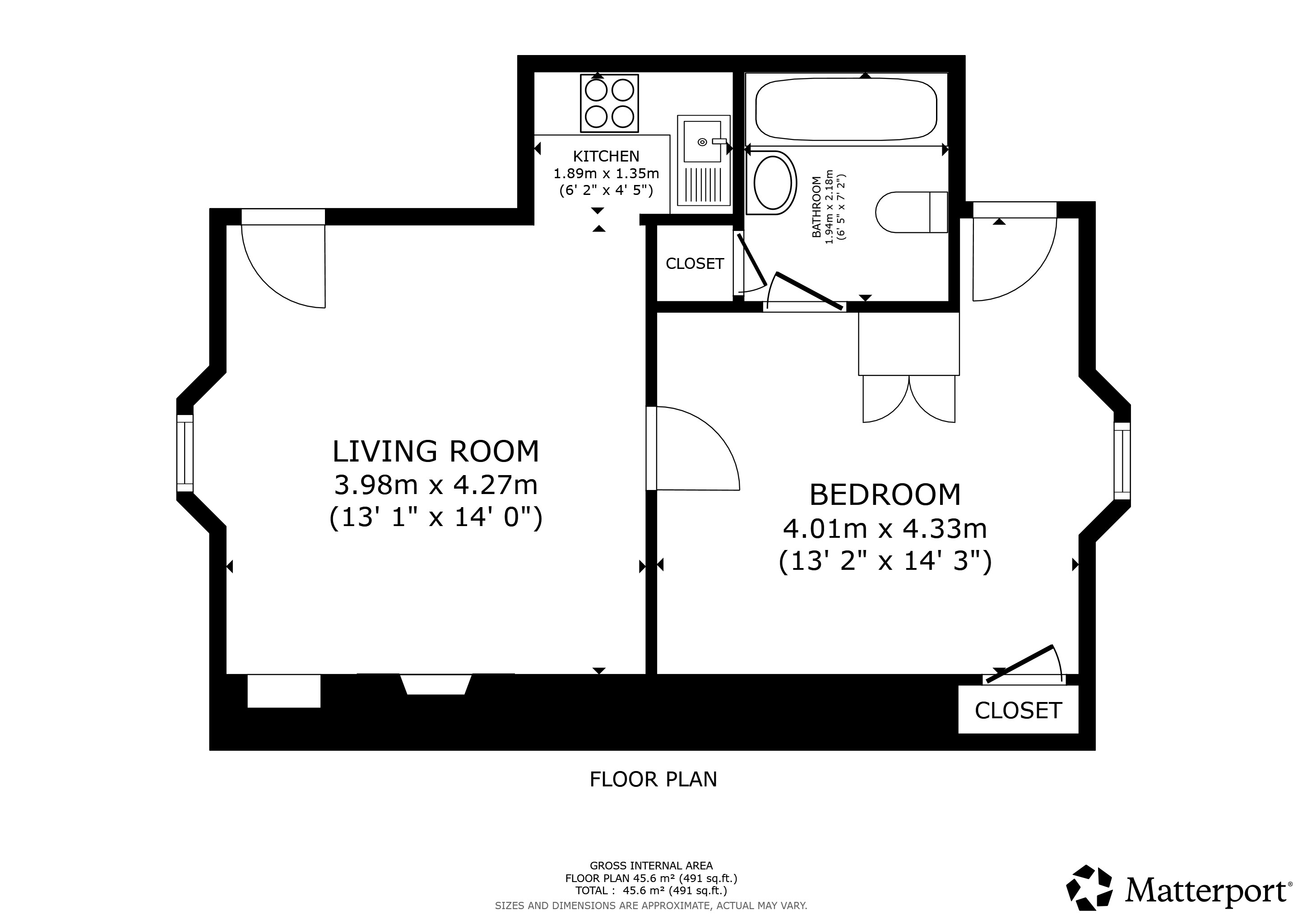 13B, King Street, Stirlingshire floorplan