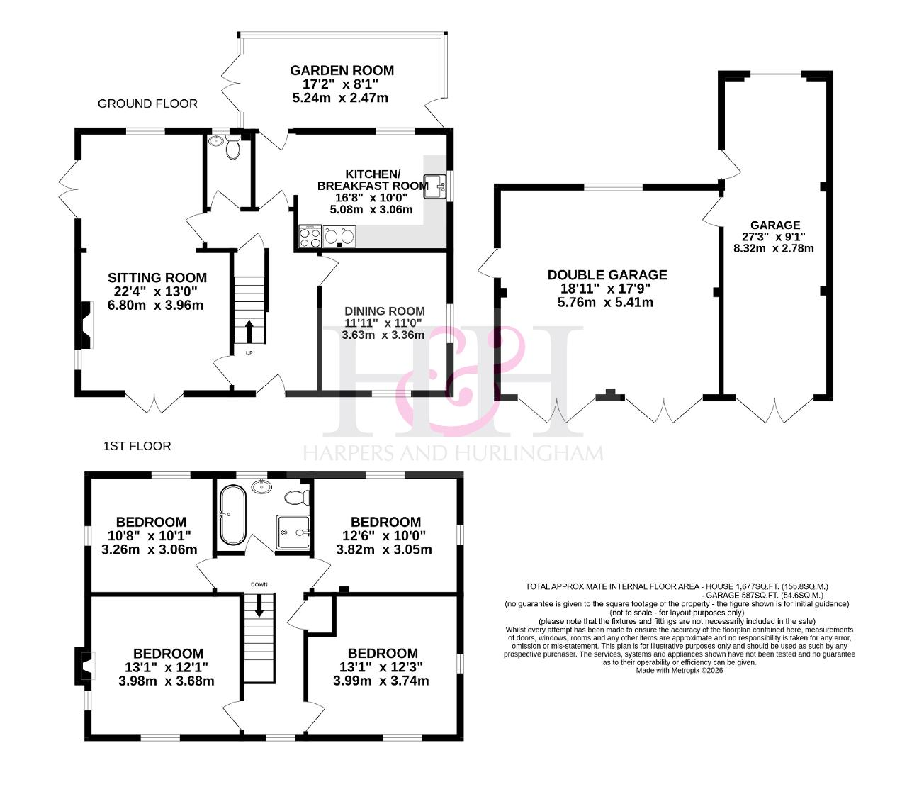 Lovehurst Mill Cottage, Lovehurst Lane, Staplehurst floorplan