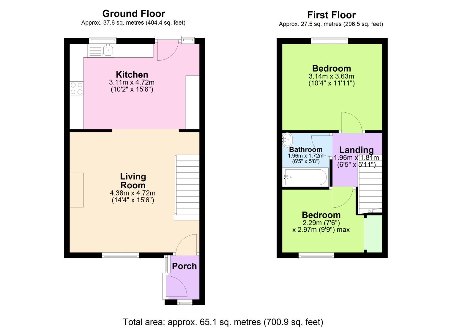 65, Northwold Avenue, Nottingham floorplan