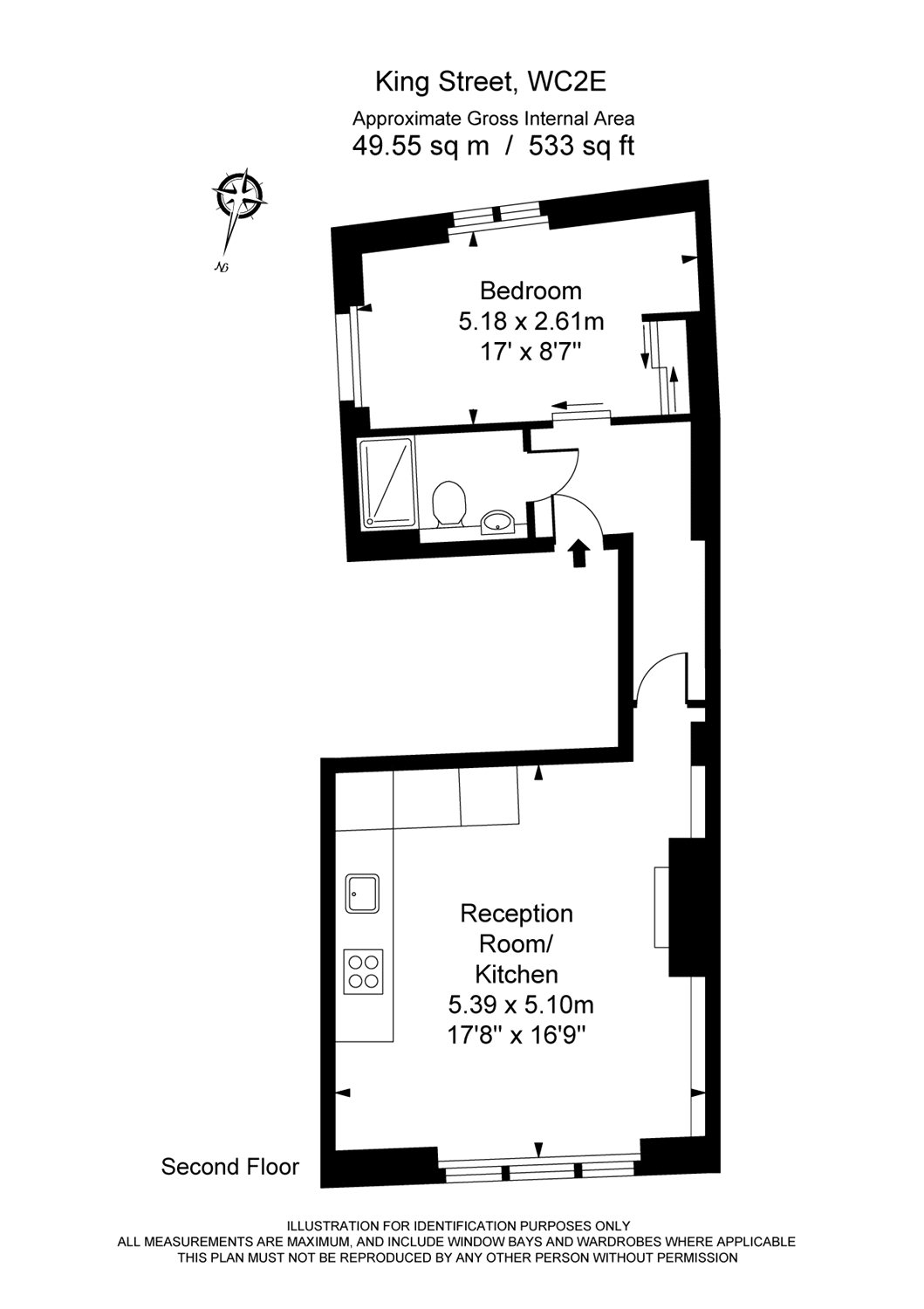 1 Bedrooms Flat to rent in King Street, Covent Garden WC2E