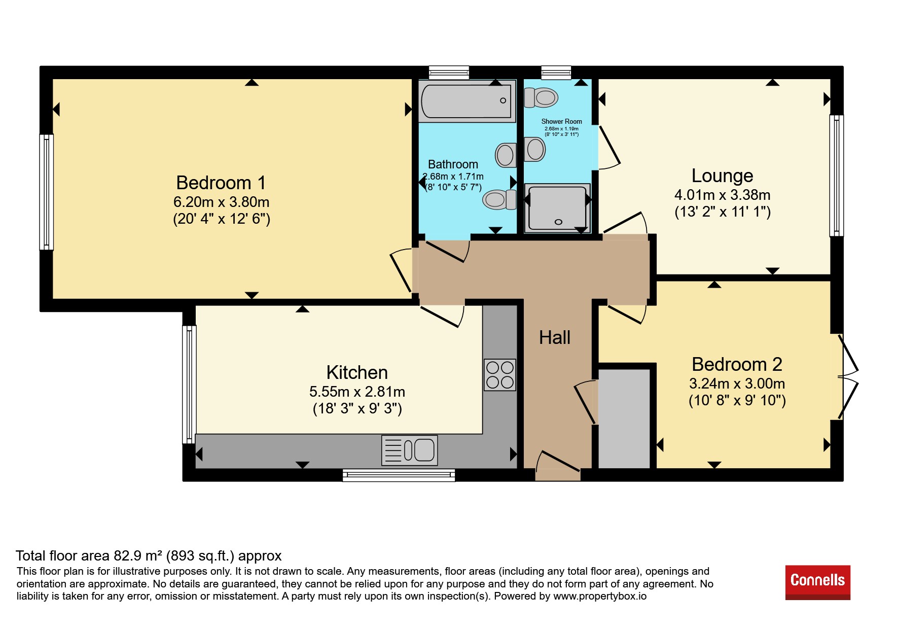 Winfrith Way, Southampton floorplan
