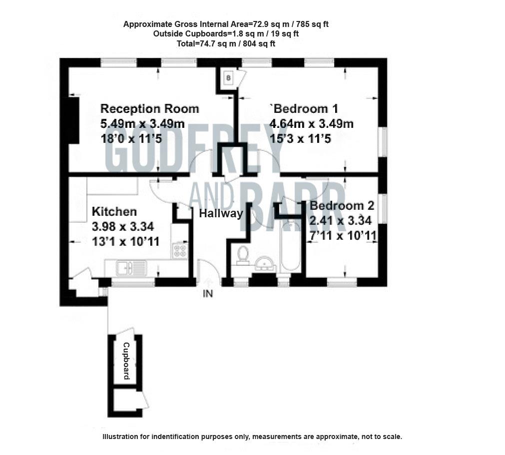 Lyttelton Road, London N2, 2 bedroom flat for sale 62269573