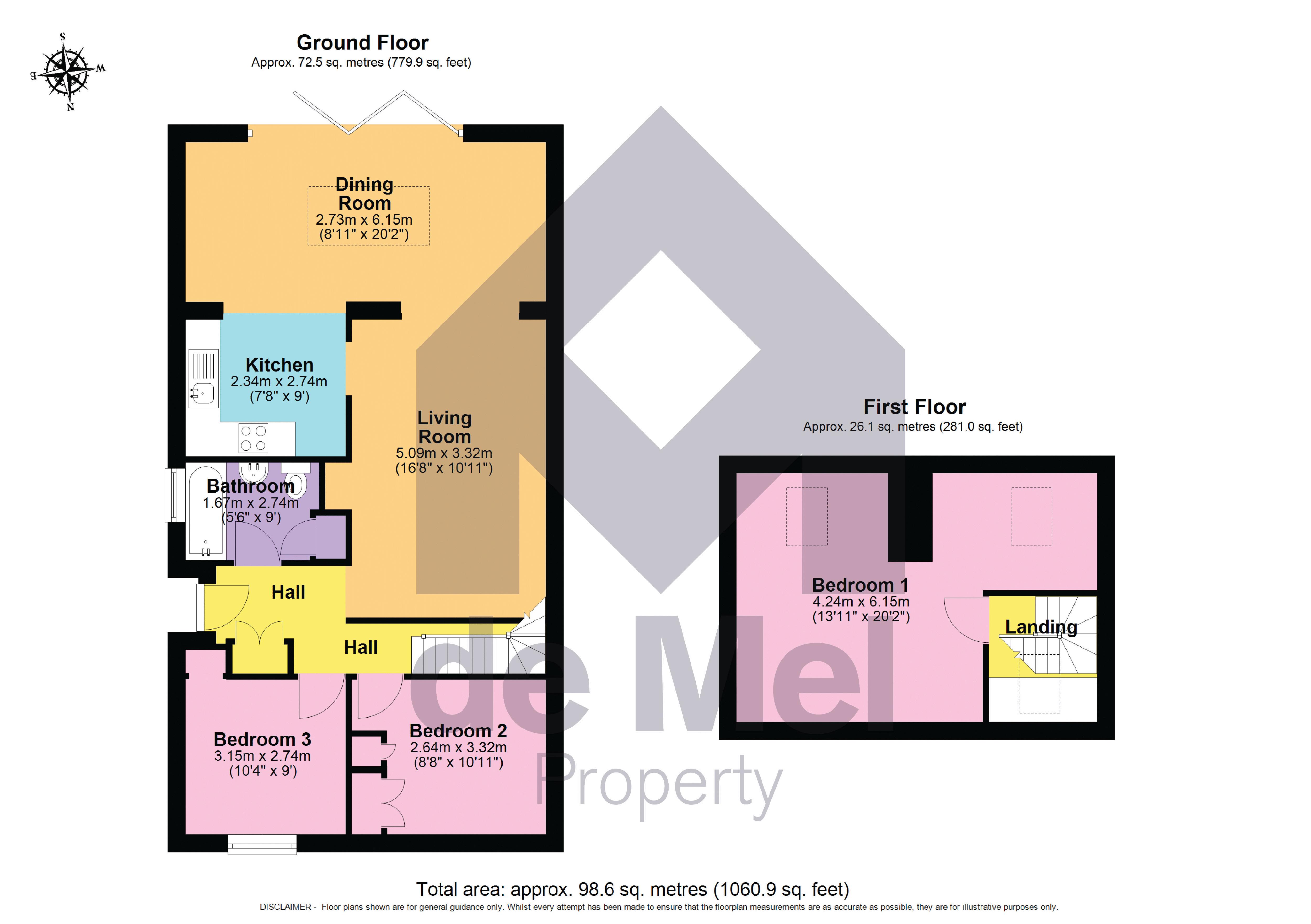 17, Paxhill Lane, Tewkesbury floorplan