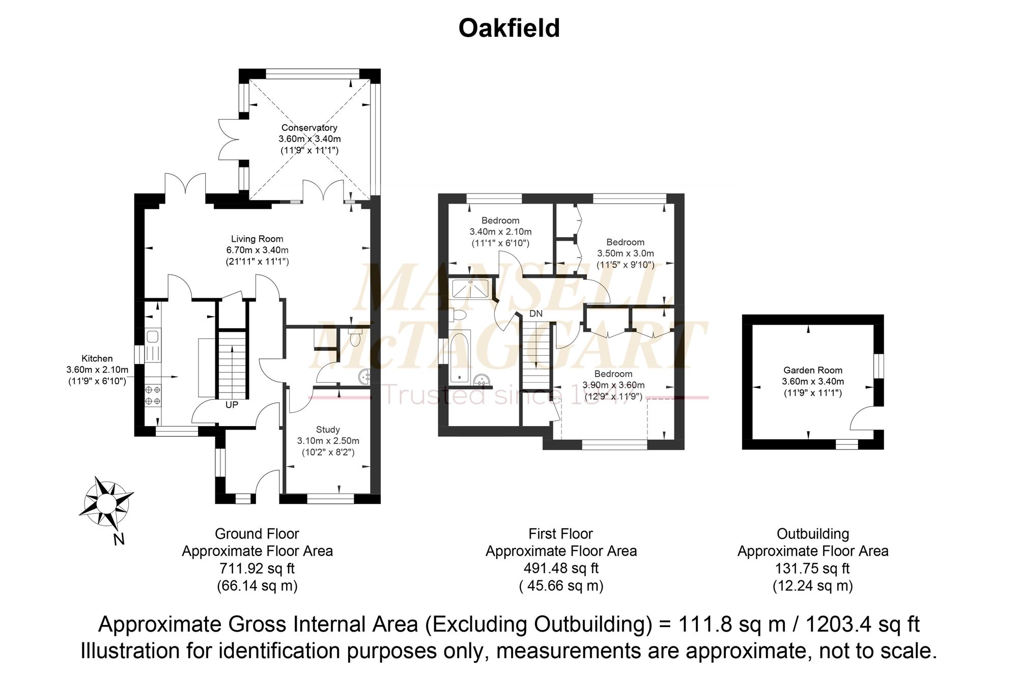 1 Oakfield, Plaistow floorplan
