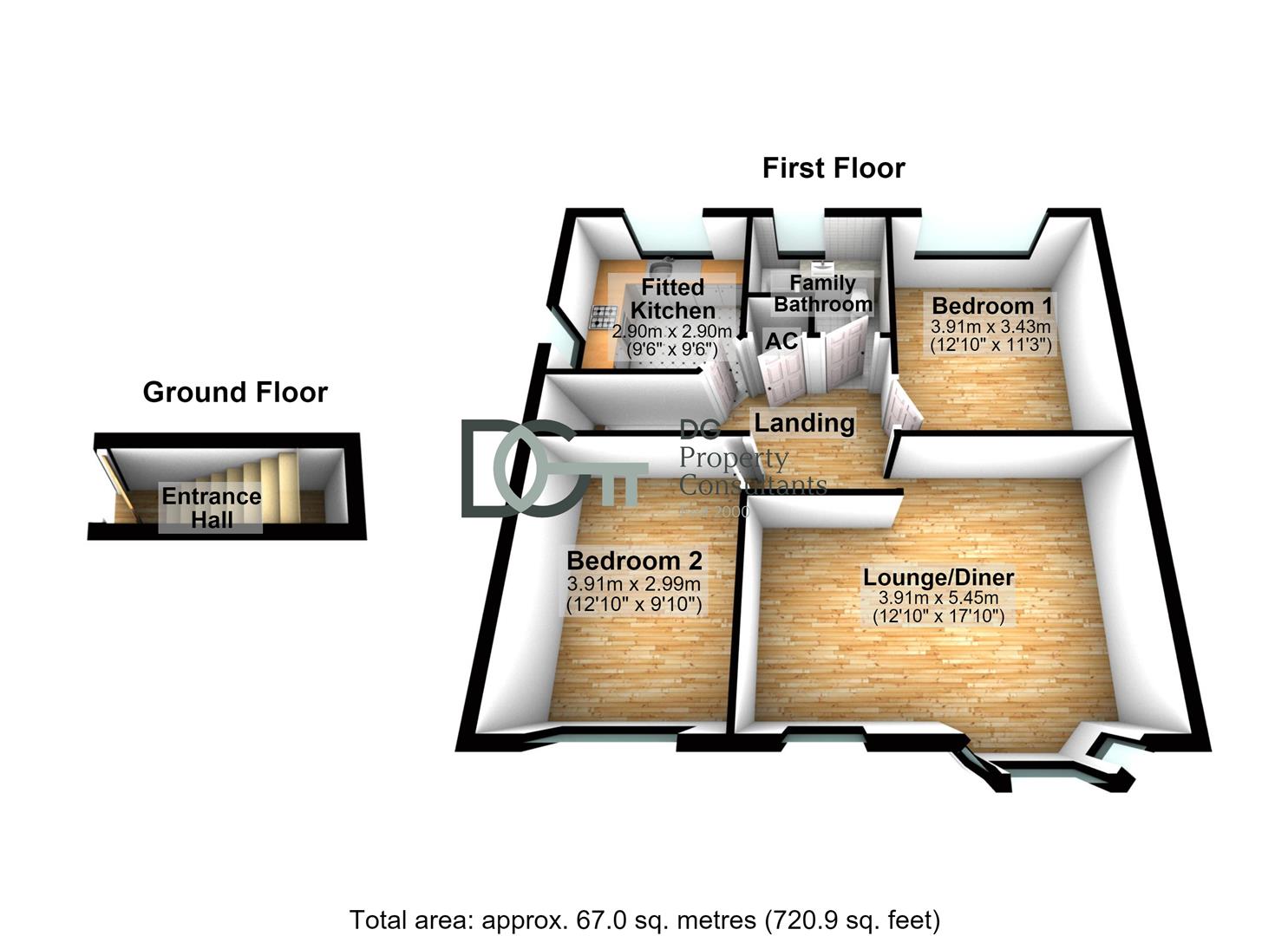 28, Bush Close,, Toddington floorplan