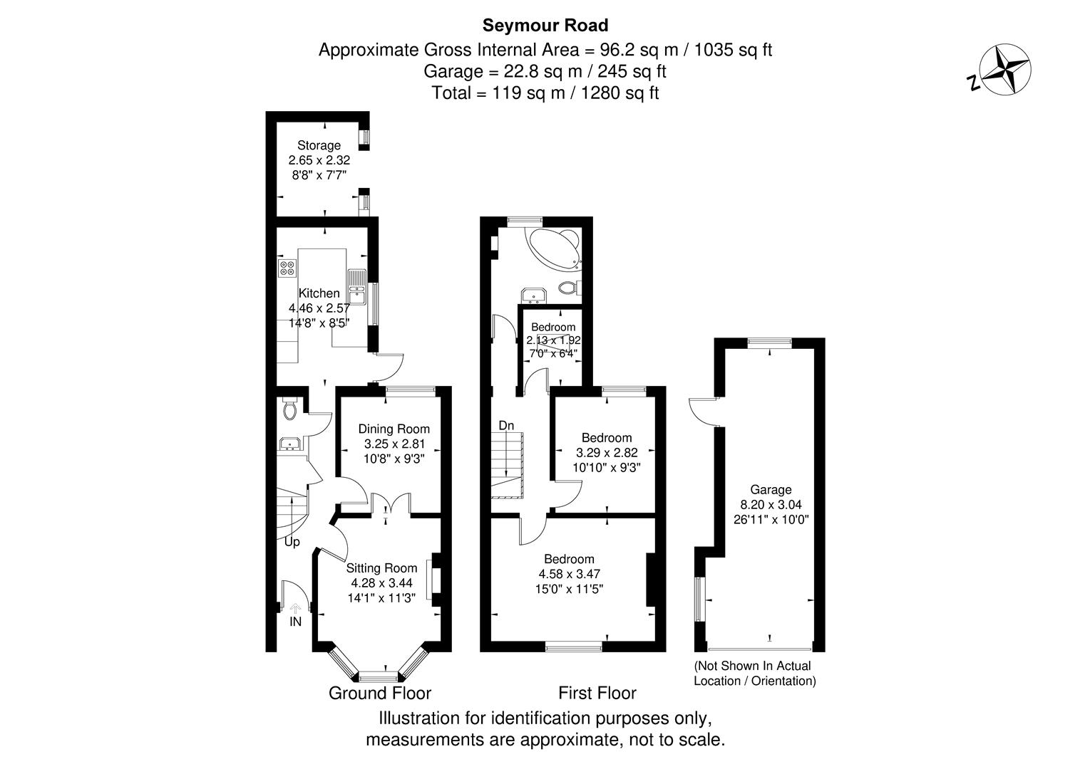 5, Seymour Road, Slough floorplan
