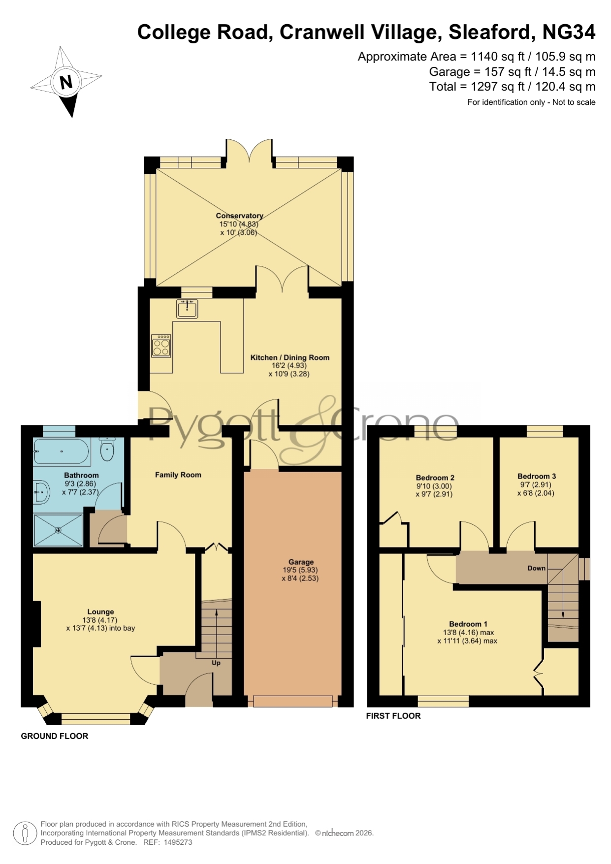 85, College Road, Sleaford floorplan