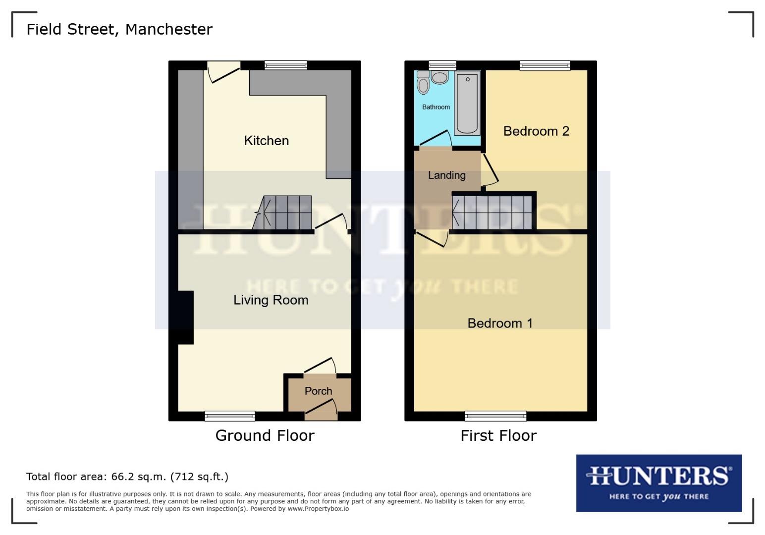 41, Field Street, Manchester floorplan