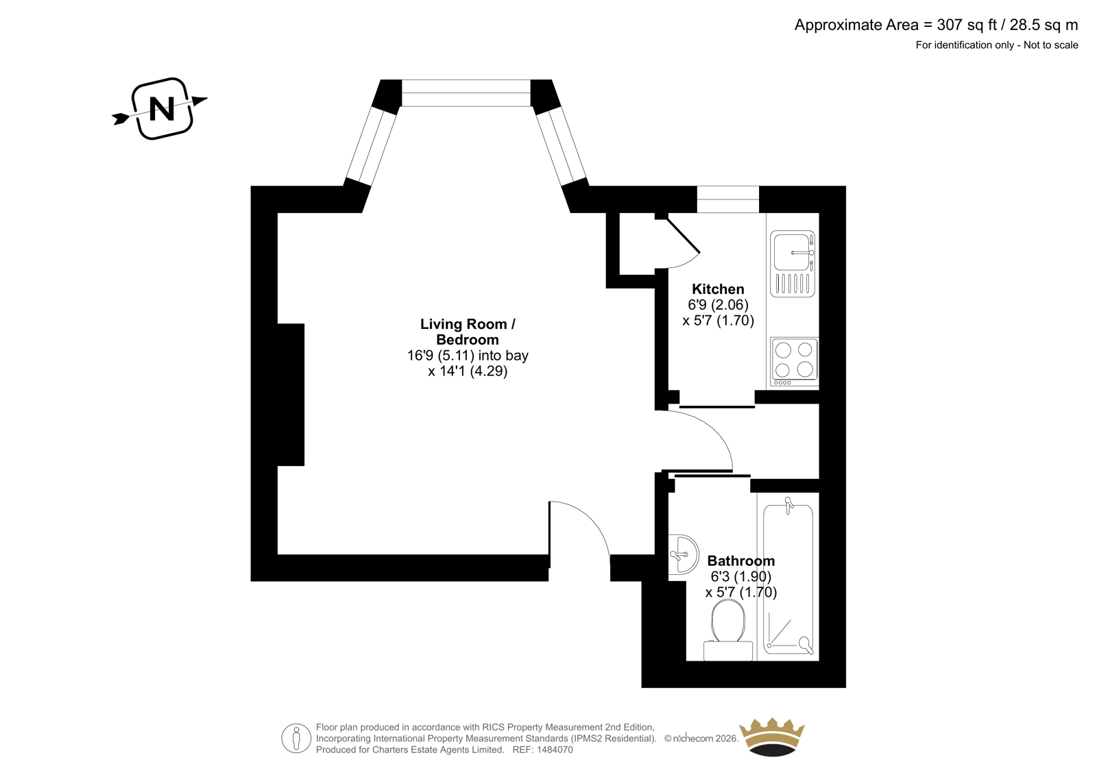 Flat 4, 36, Selborne Road, East Sussex floorplan