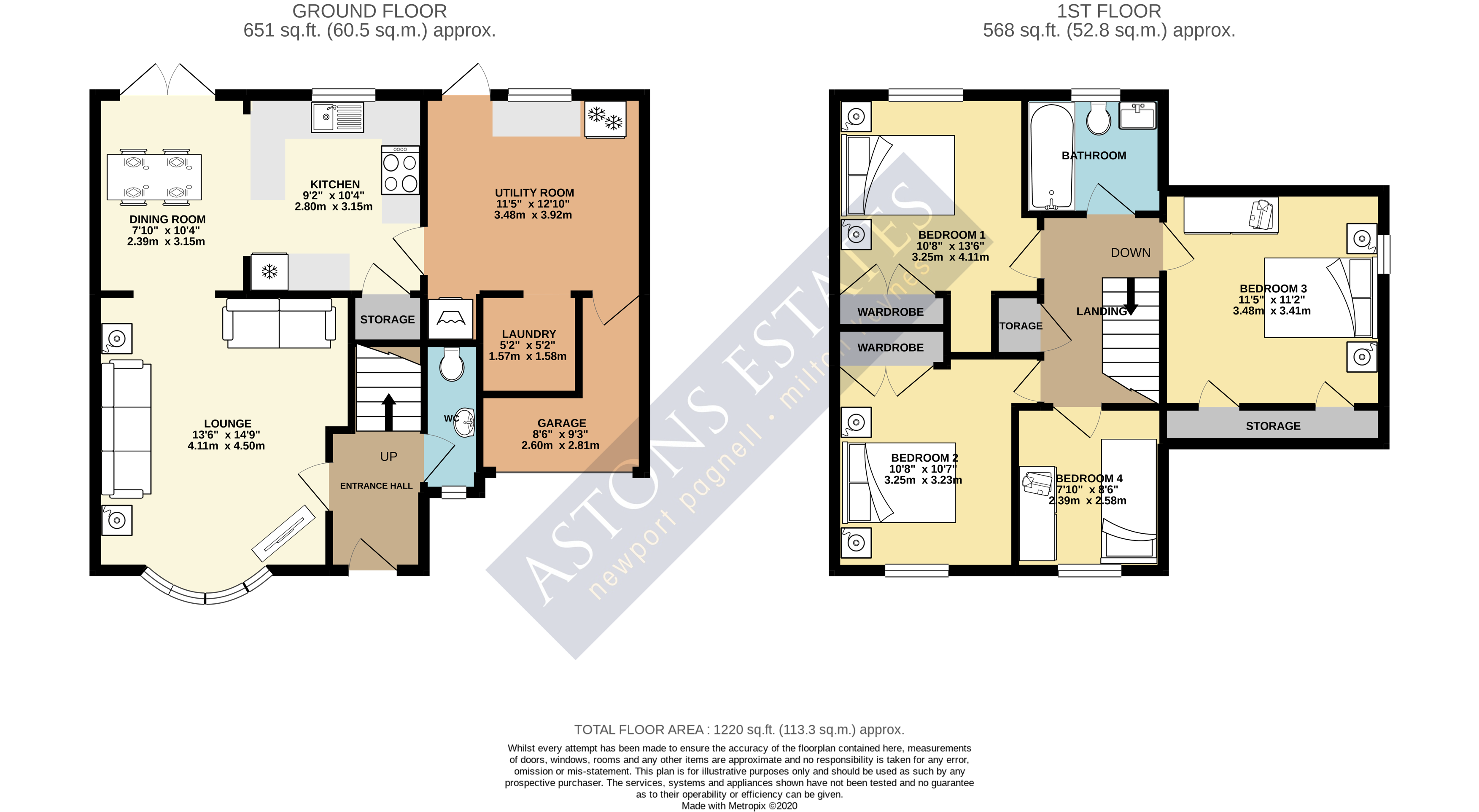 Free property report 35 Sitwell Close, Newport Pagnell, MK16 8QR Chimnie
