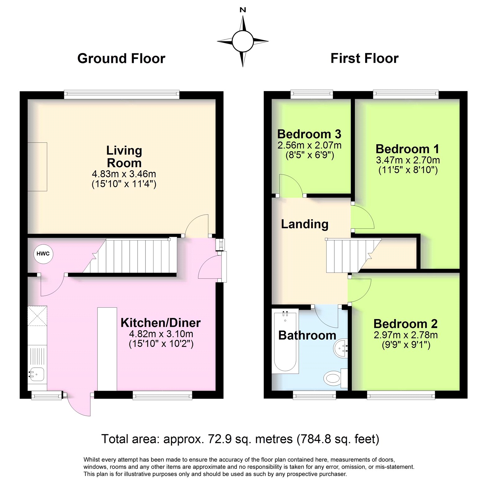 3 Bedrooms Semi-detached house for sale in Tavy Road, Worthing, West Sussex BN13