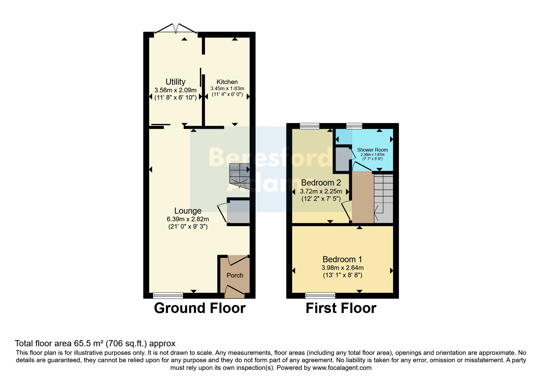 190, Manod Road, Gwynedd floorplan